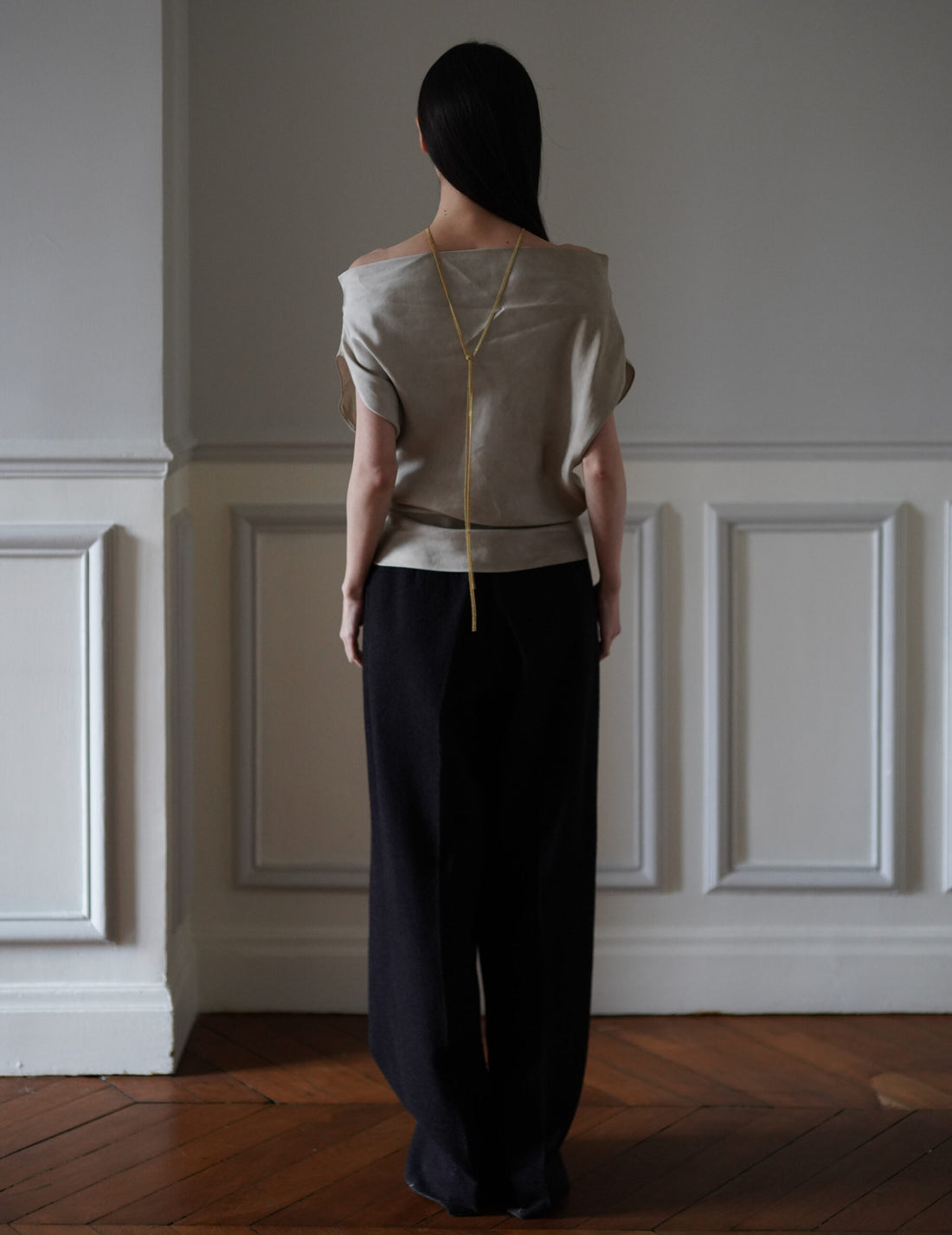 MAGGOOSH | ALTAR SCARF Necklace・ Gold