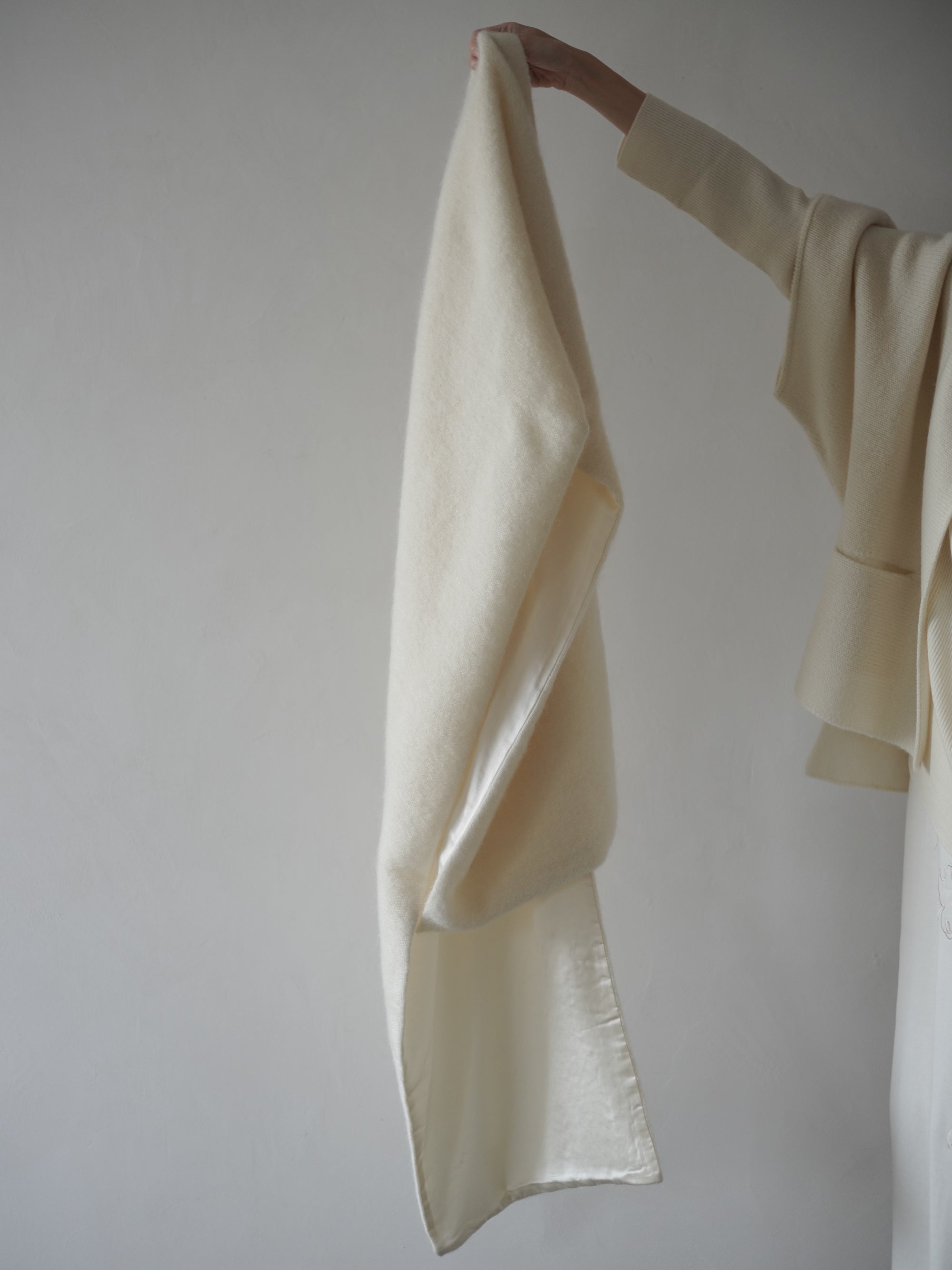 Wool Mohair Stole・Ecru