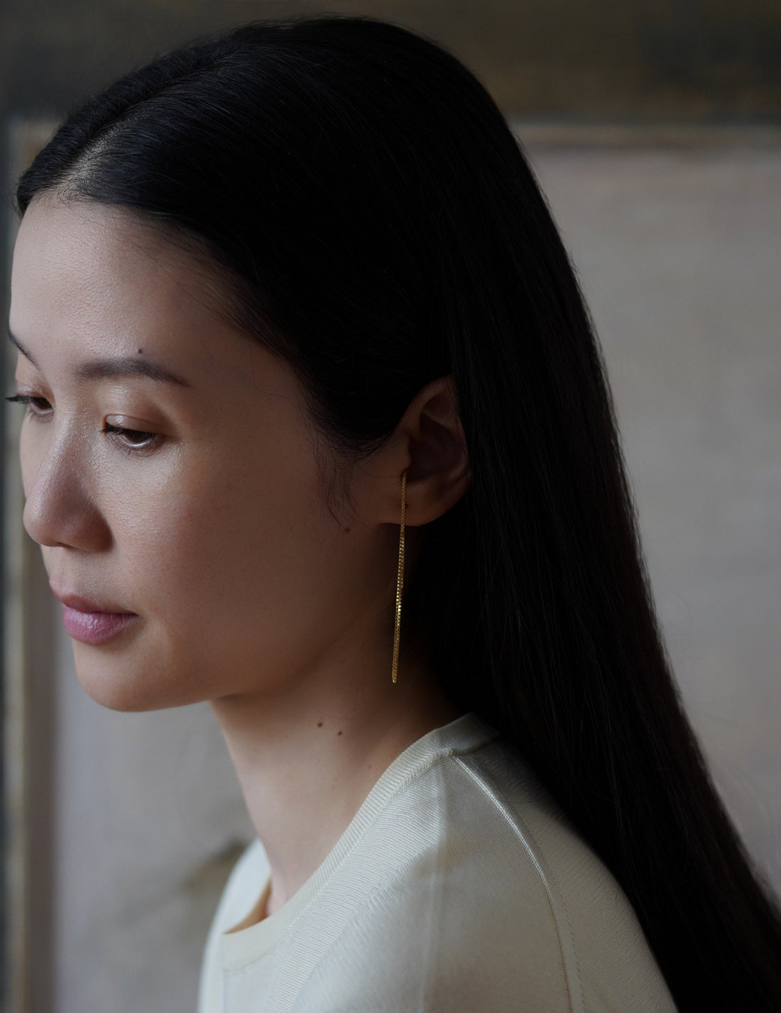 MAGGOOSH | DROP CUFF EARRING - Gold