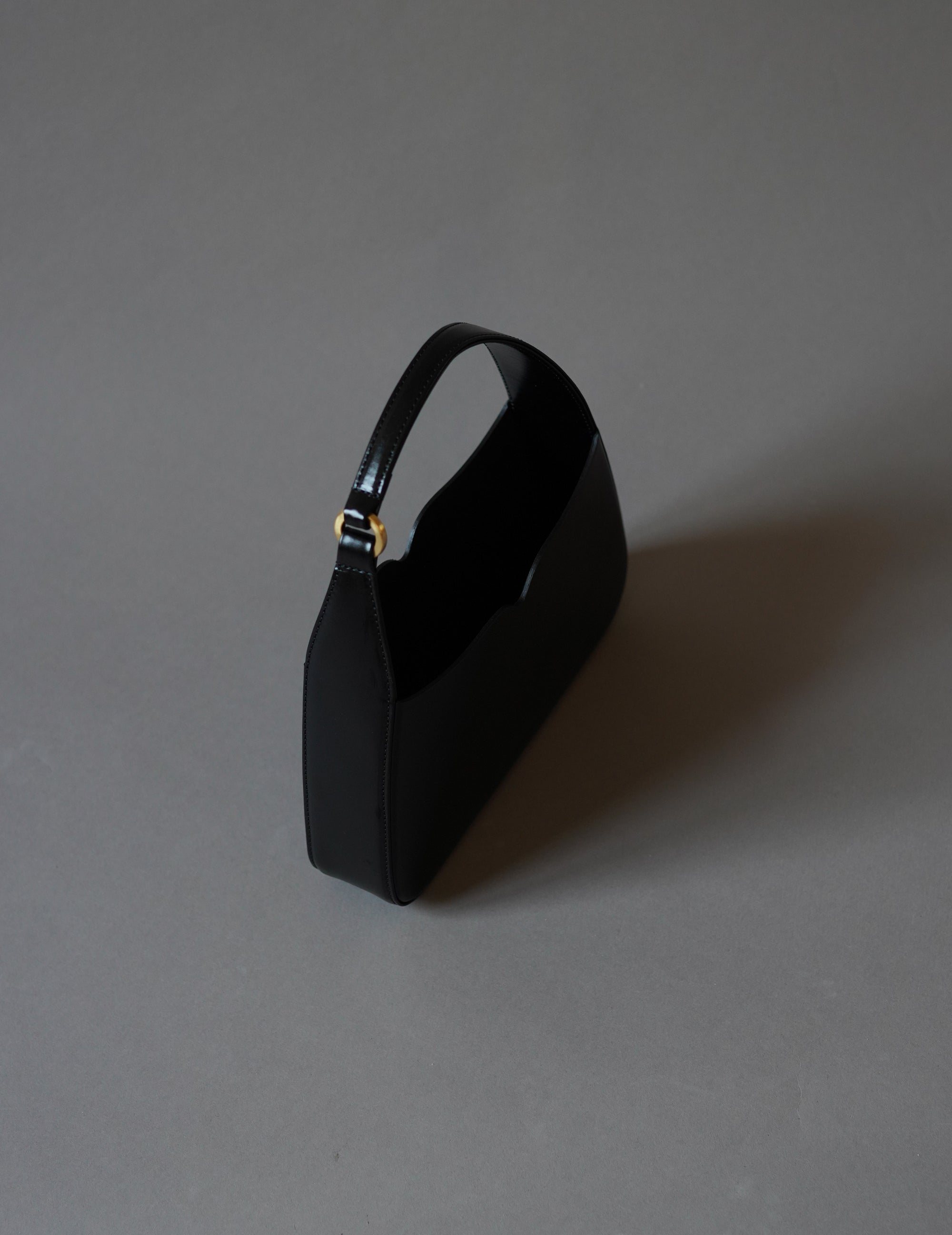 Cow Leather Handbag · Black