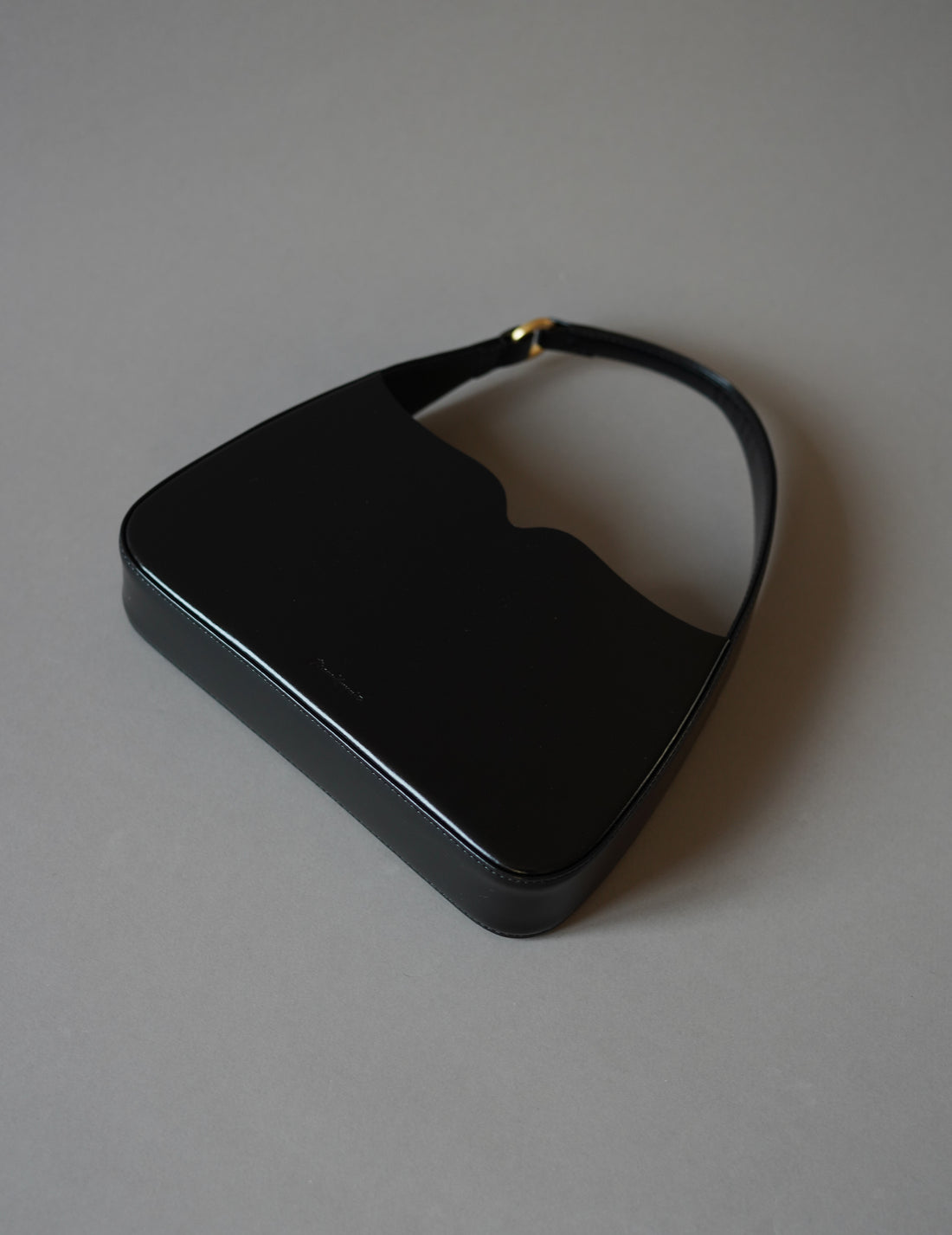 Mame Kurogouchi | Cow Leather Handbag · Black