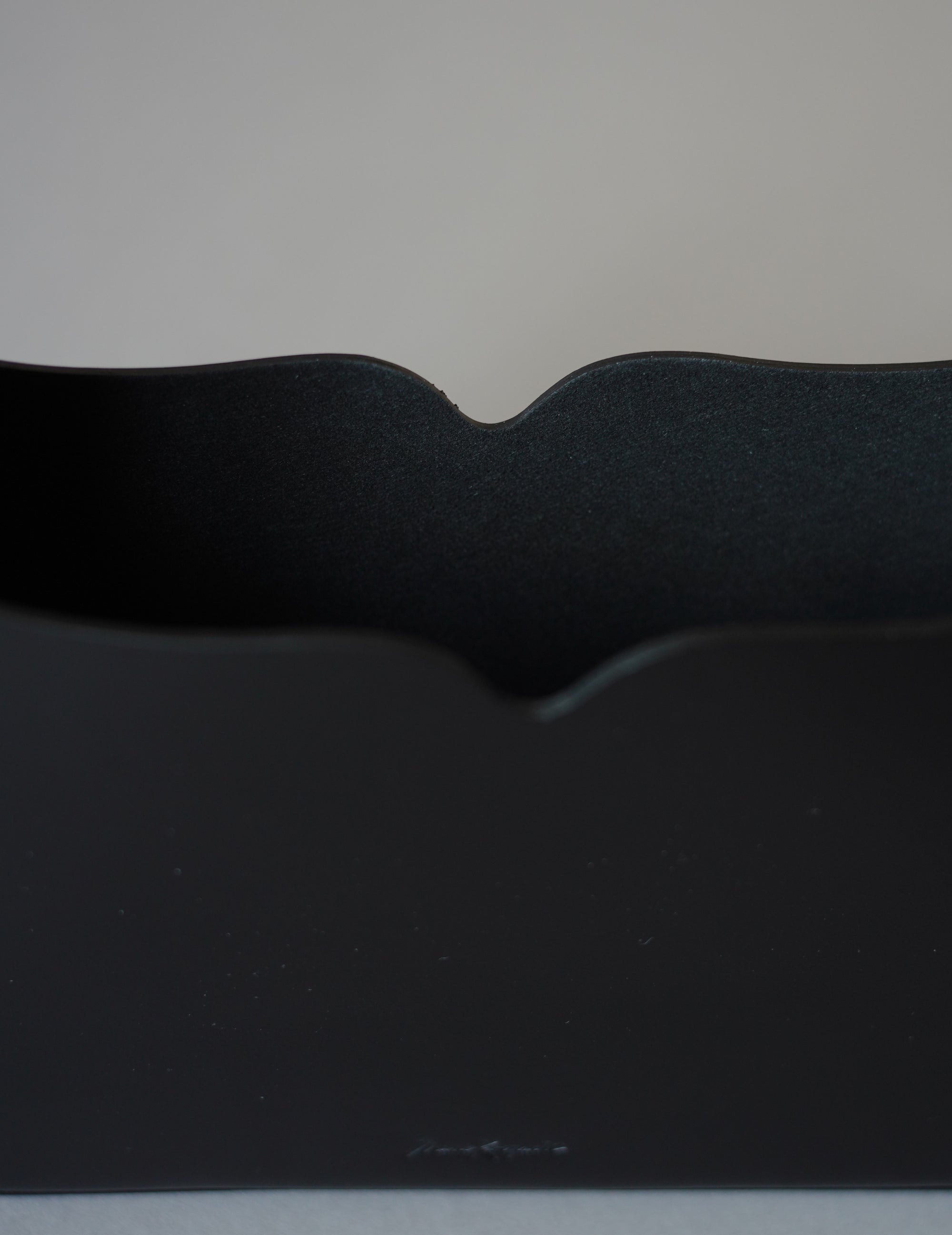 Cow Leather Handbag · Black