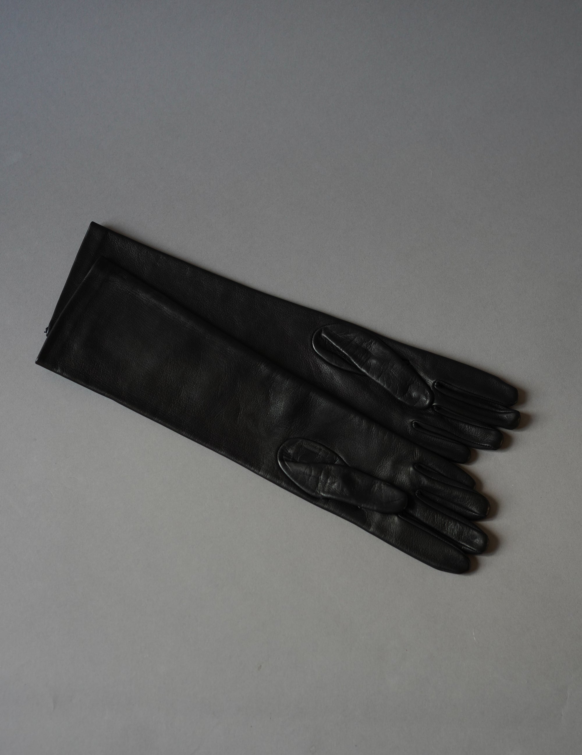 Connie Long Gloves - BLACK