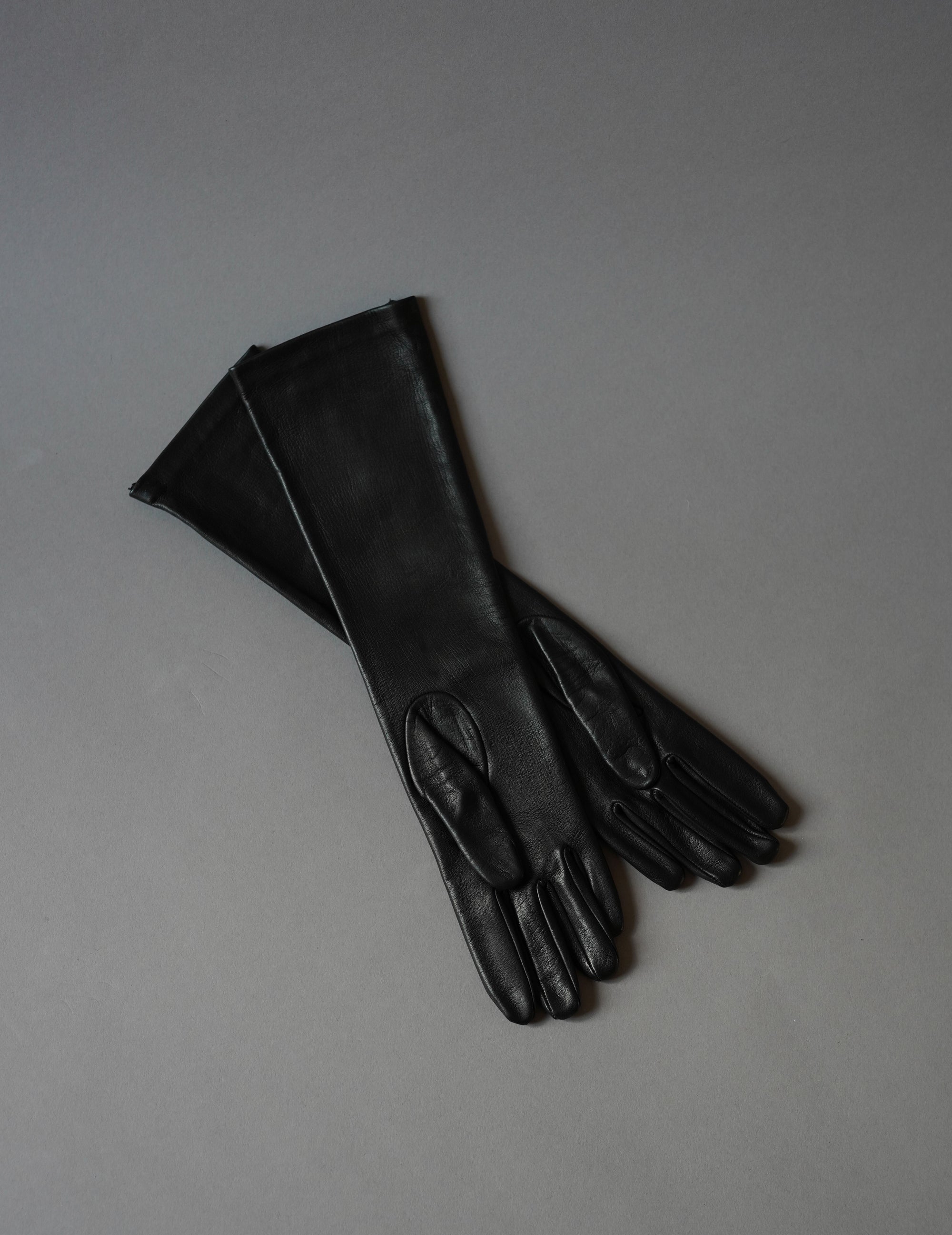 Connie Long Gloves - BLACK