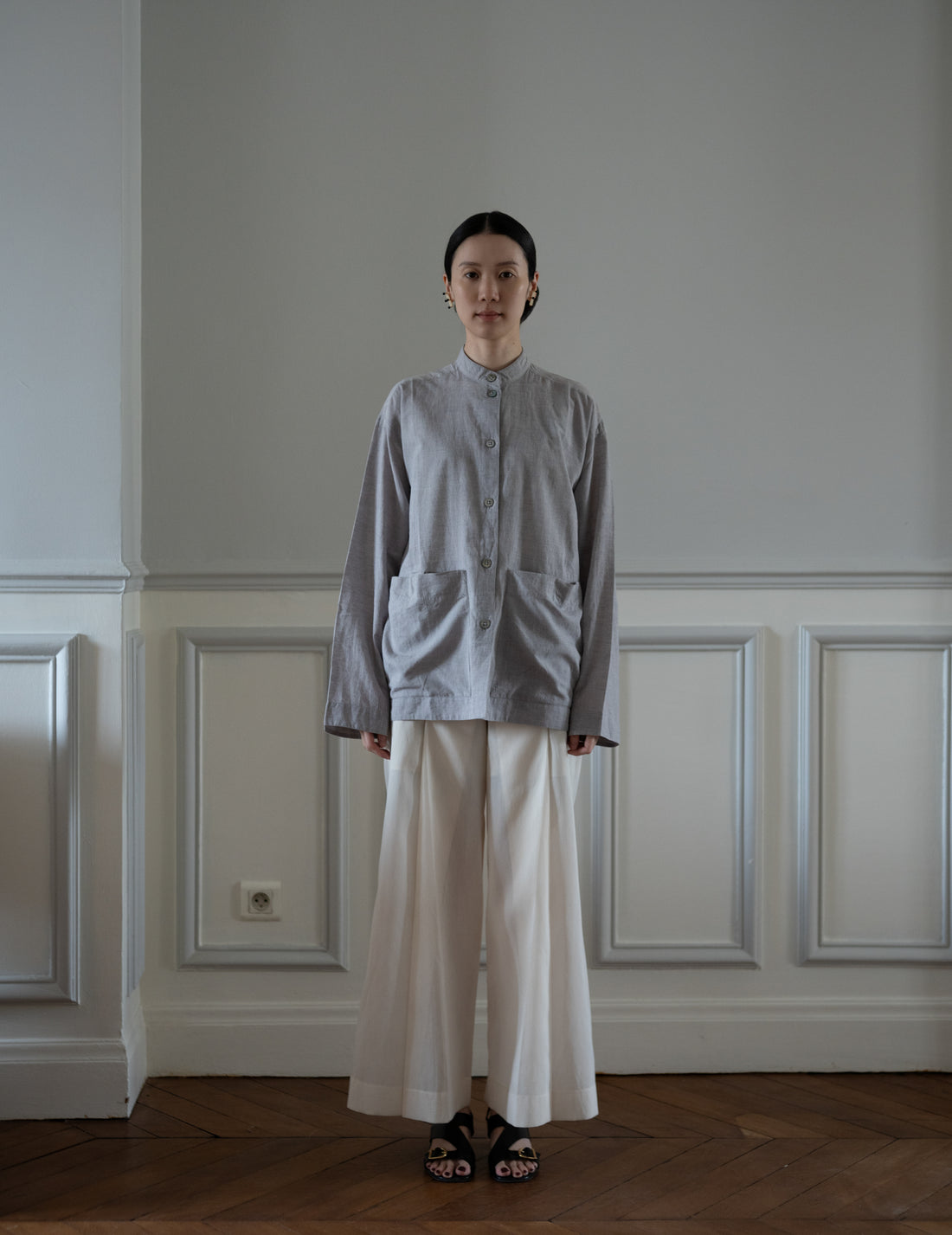 KHADI & CO | Alva Jacket・Moka