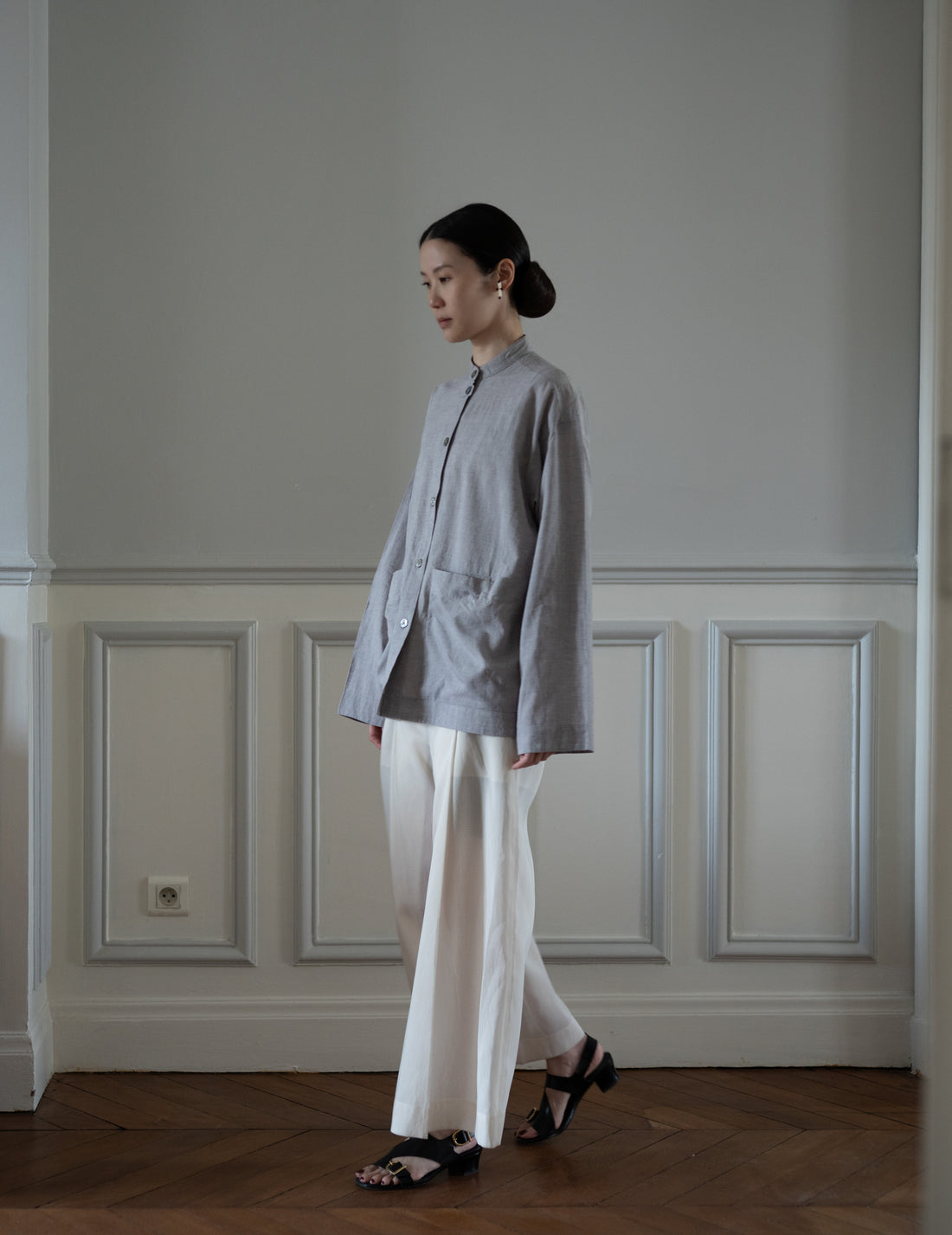 KHADI & CO | Alva Jacket・Moka