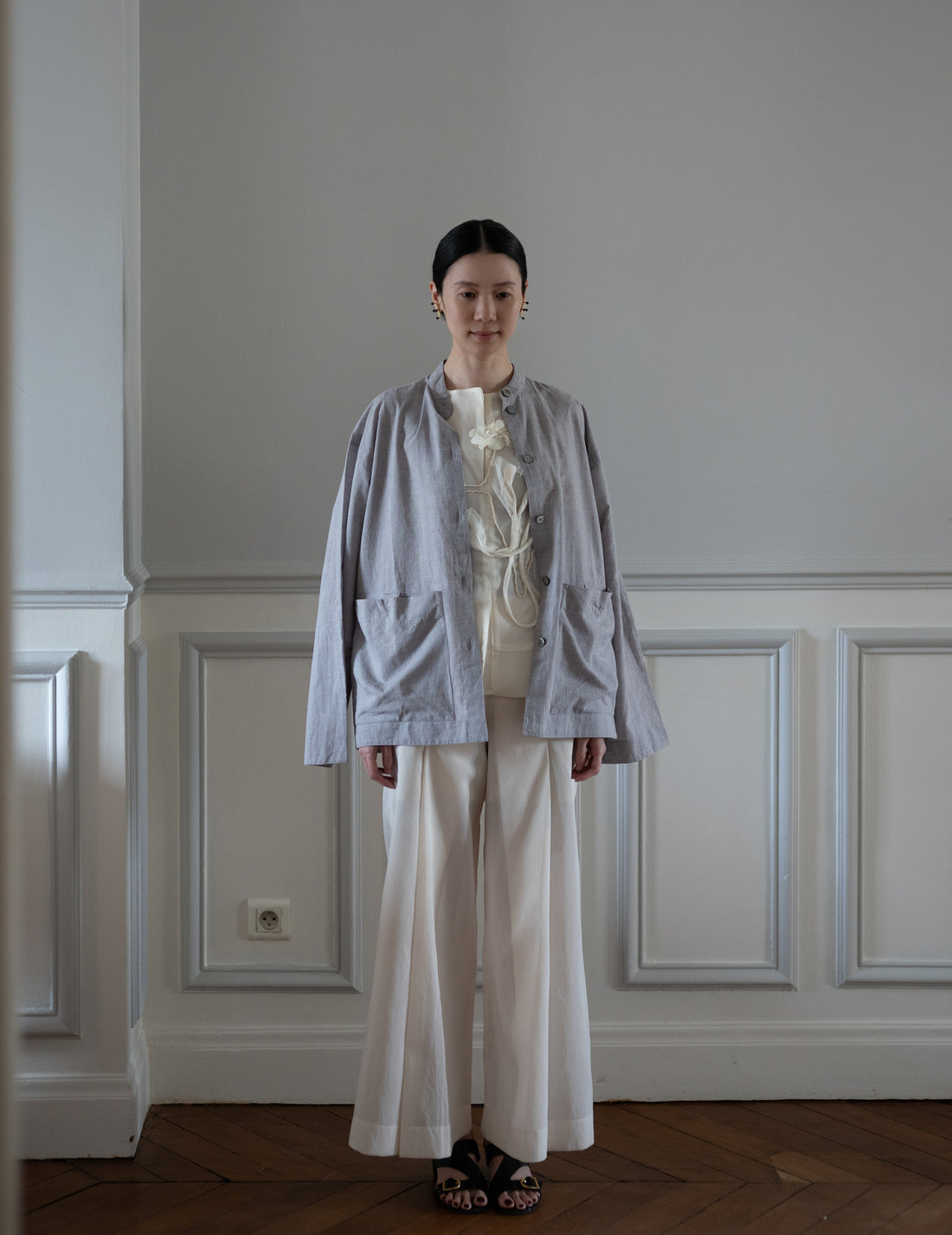 KHADI & CO | Alva Jacket・Moka