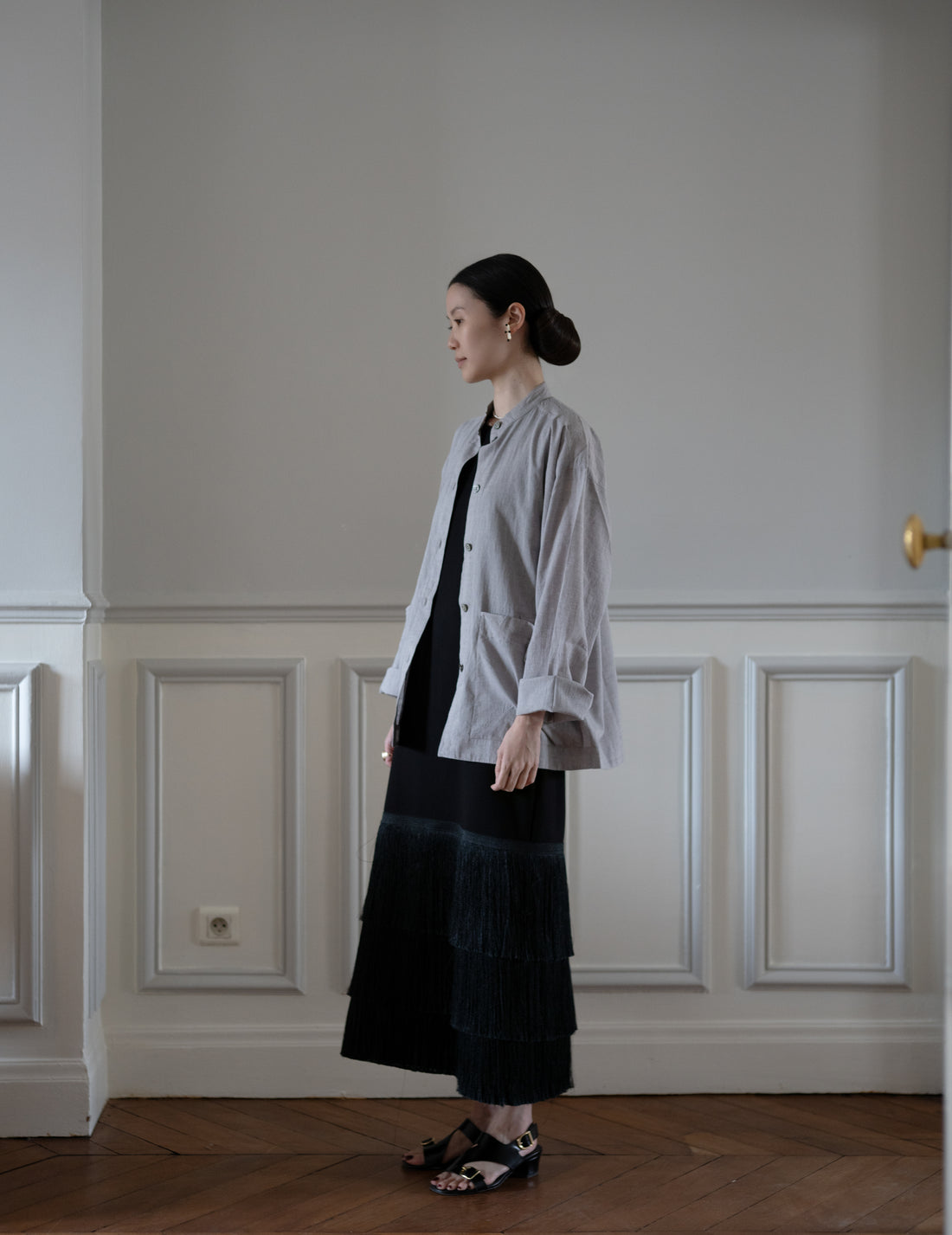 KHADI & CO | Alva Jacket・Moka