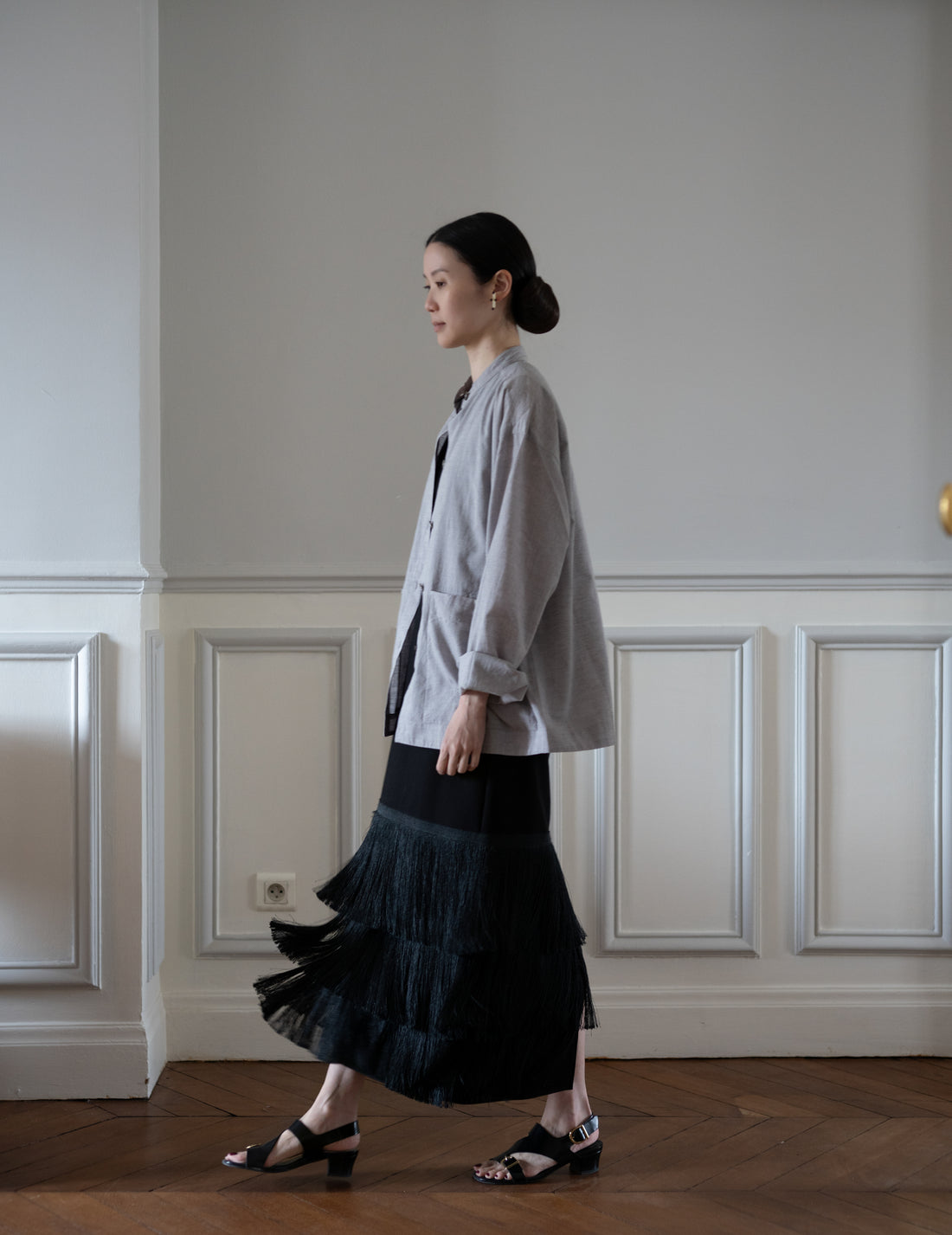 KHADI & CO | Alva Jacket・Moka