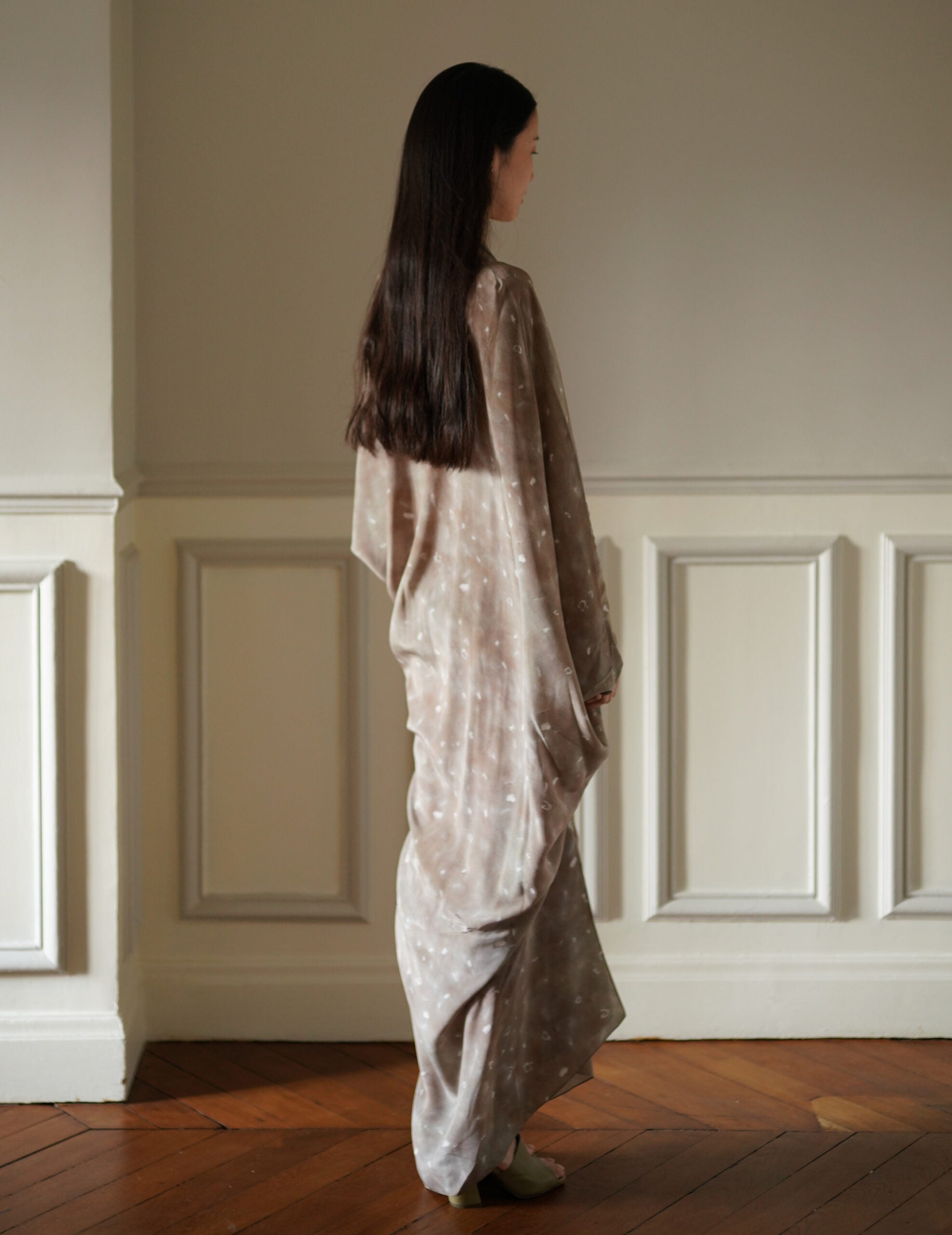 CORTANA | Mayu Ayaz Print Organic Silk Dress