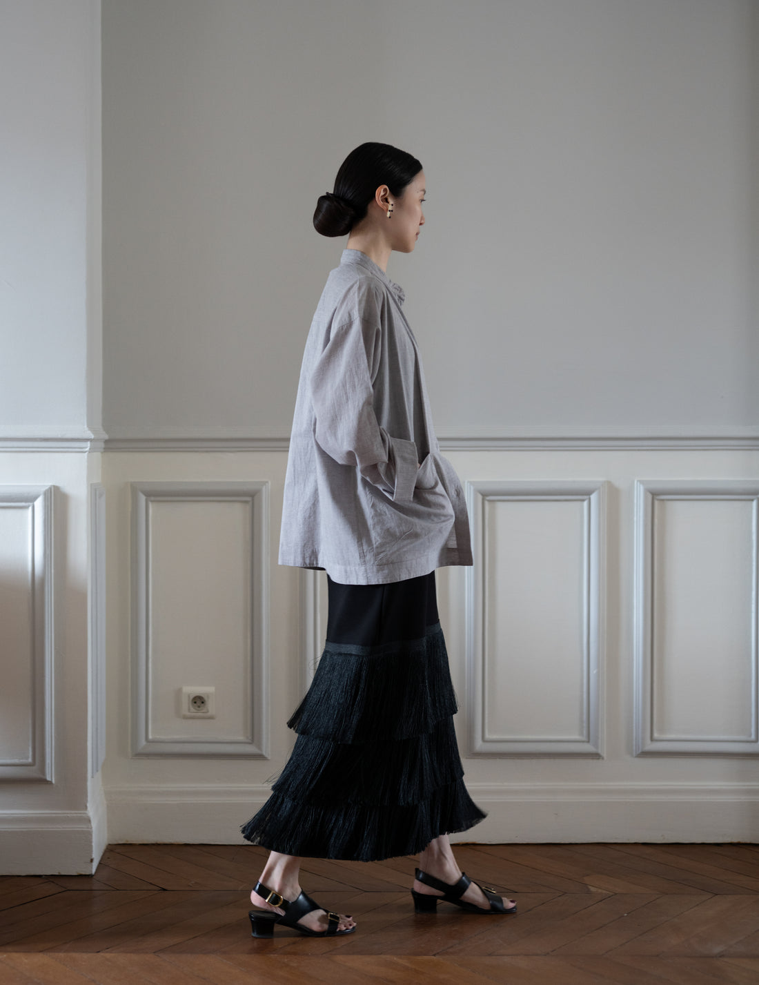 KHADI & CO | Alva Jacket・Moka