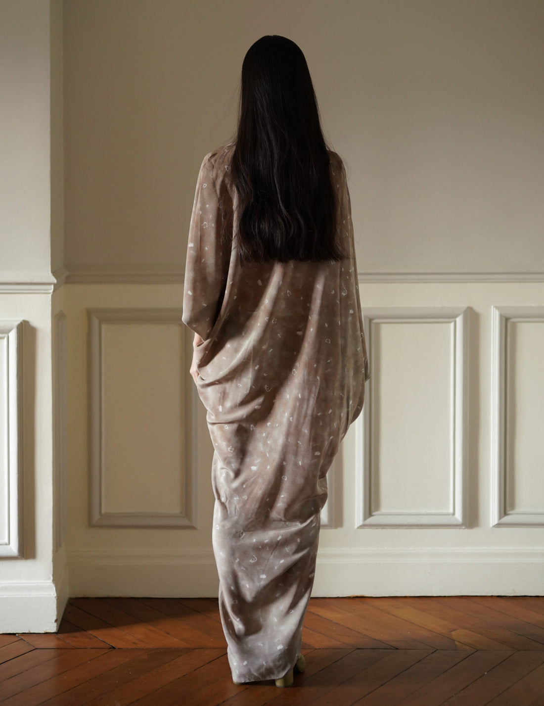 CORTANA | Mayu Ayaz Print Organic Silk Dress