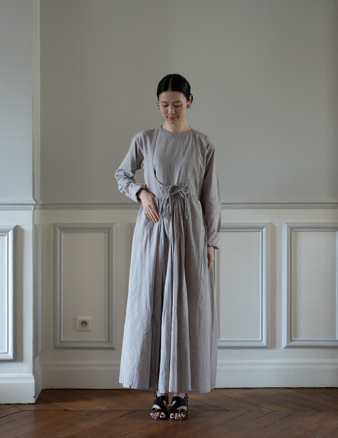 KHADI & CO | NAGAR Dress・Moka