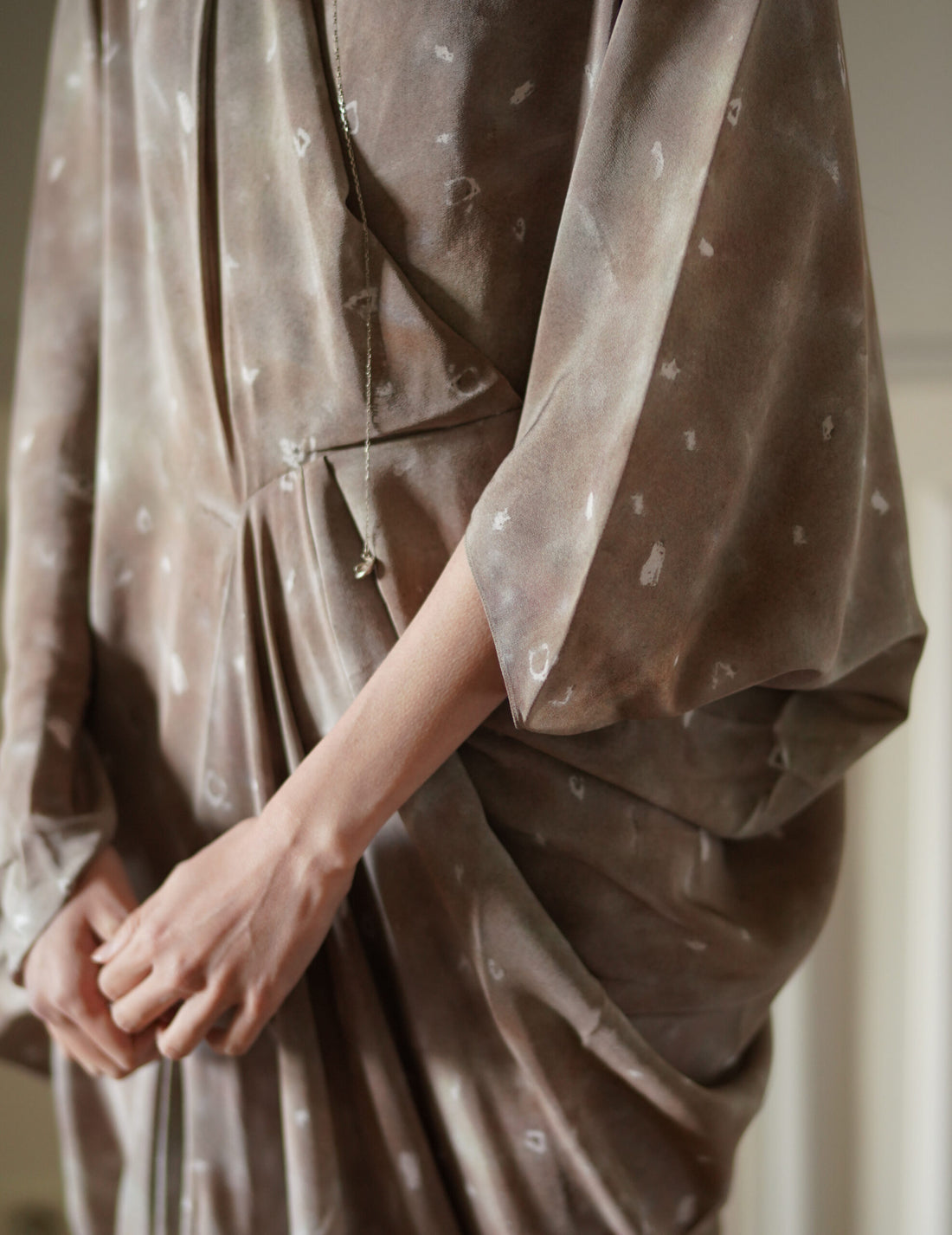 CORTANA | Mayu Ayaz Print Organic Silk Dress