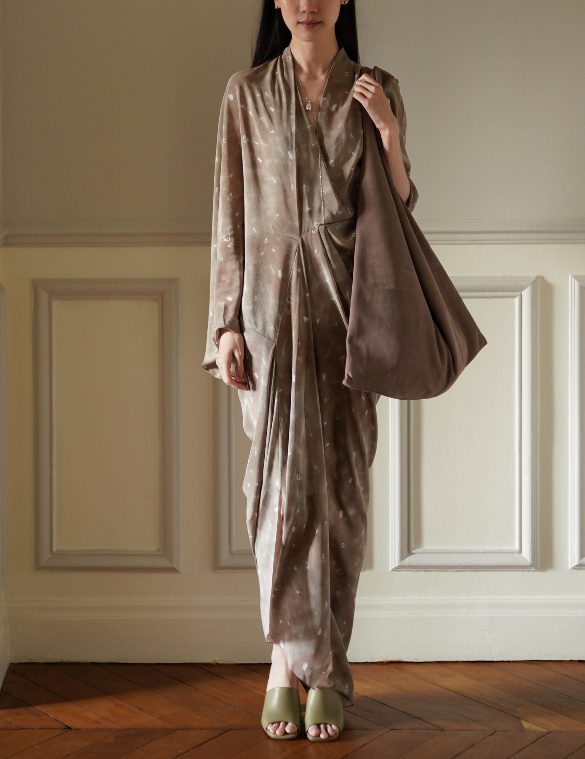 CORTANA | U Bag XL Suede・Cacao