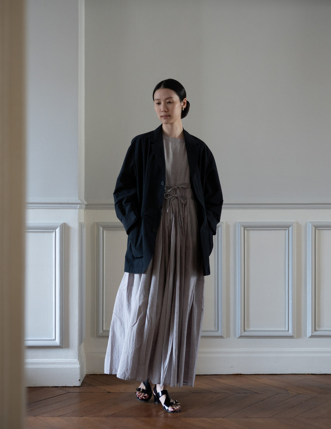 KHADI & CO | NAGAR Dress・Moka