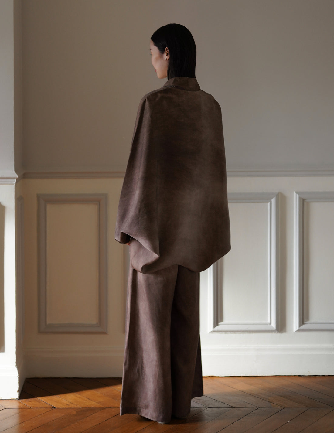 Cortana｜Opalo Oversized Cocoa Maltinto Jacket