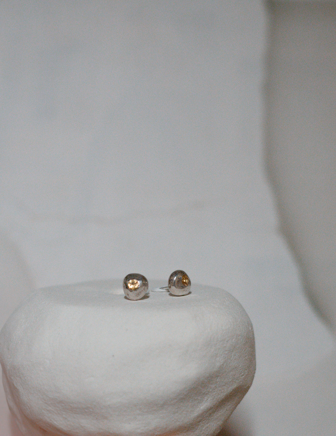 KATARZYNA CICHY | Peradam Yellow Sapphire Studs