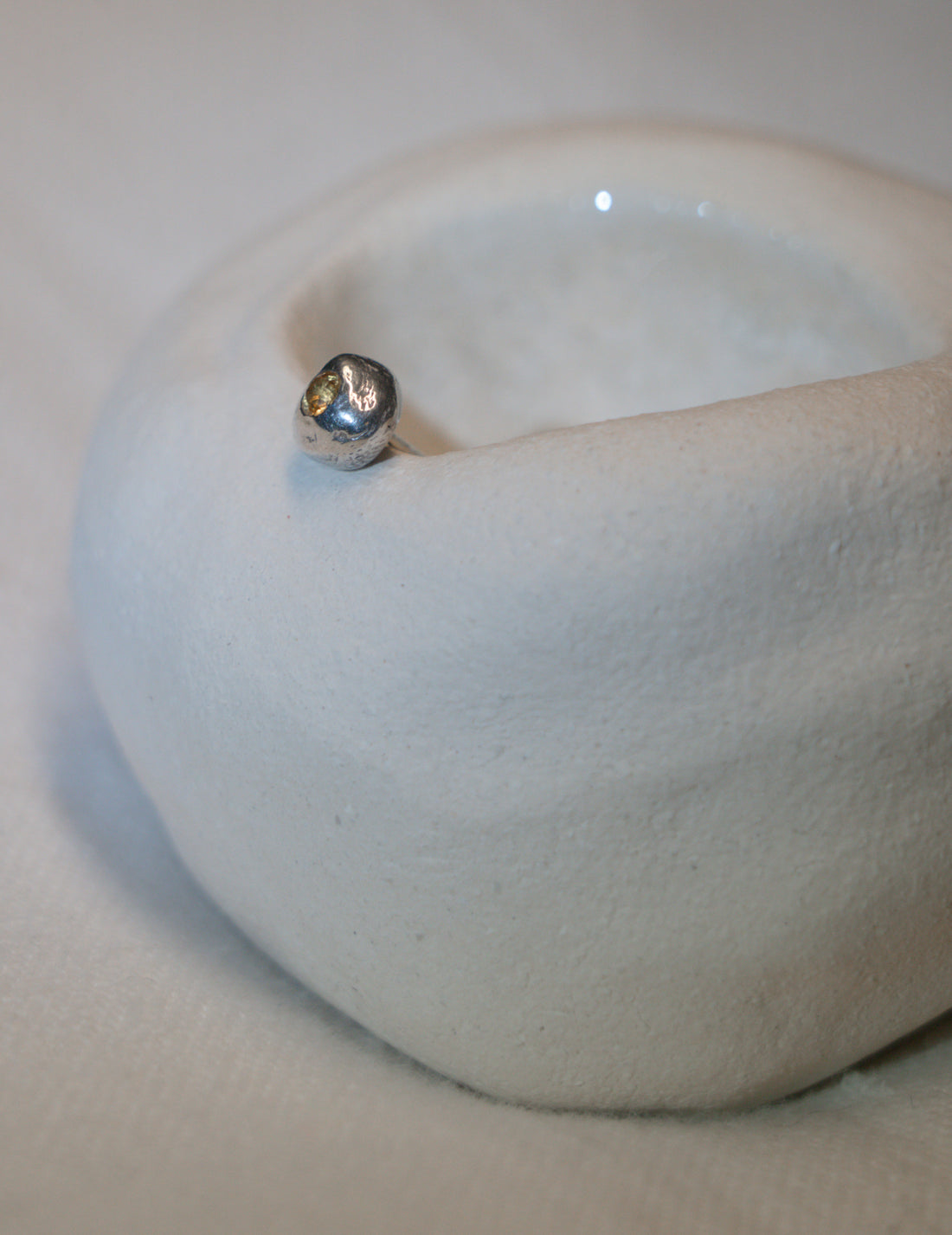 KATARZYNA CICHY | Peradam Yellow Sapphire Studs