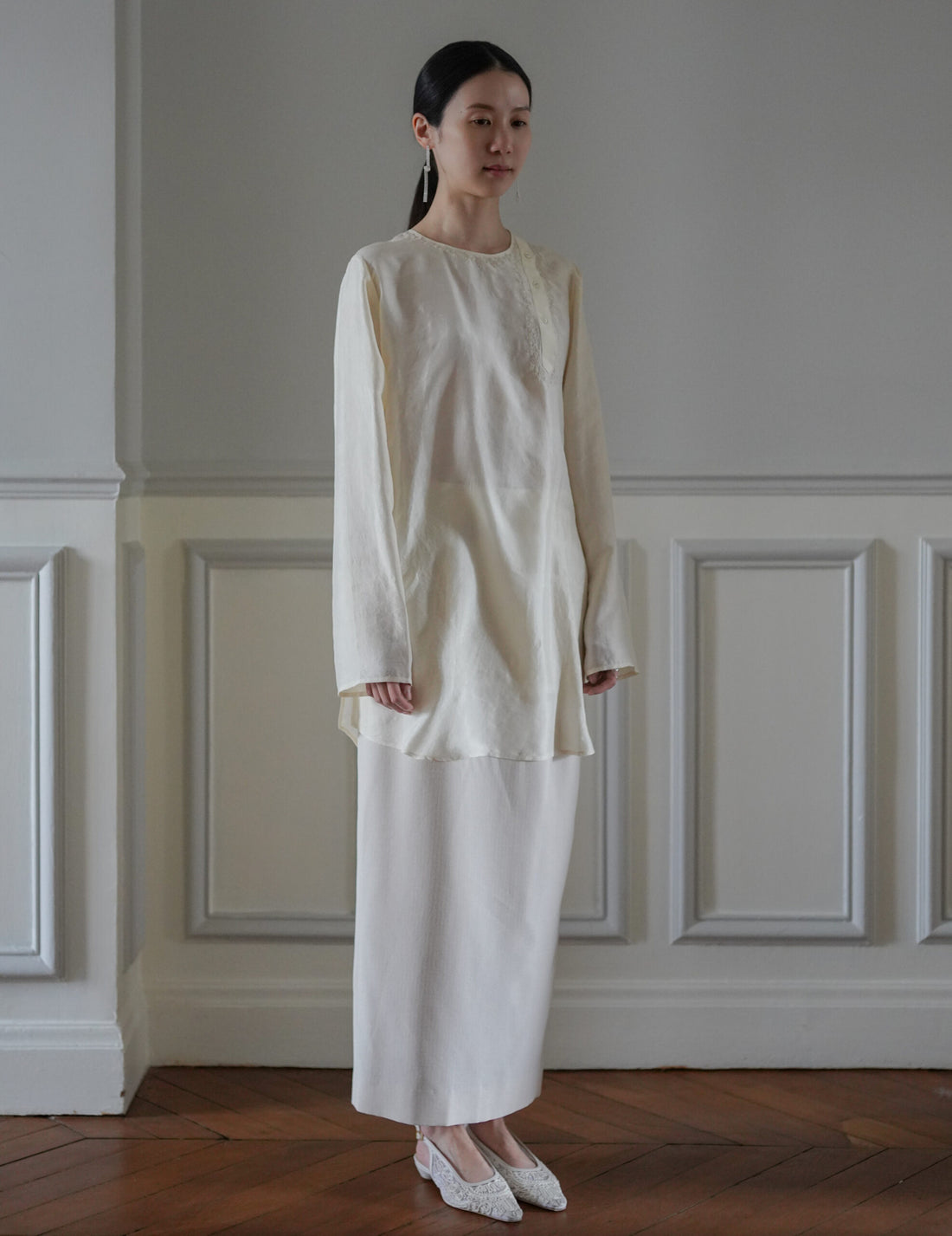 Rubia & Neel | VITA Blouse・Ivory