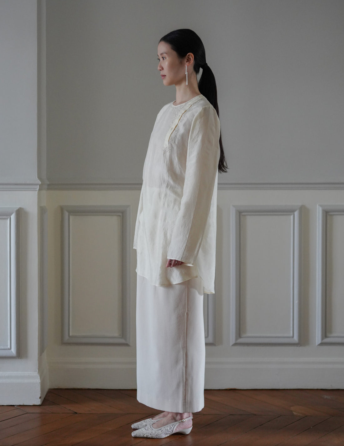 Rubia & Neel | VITA Blouse・Ivory