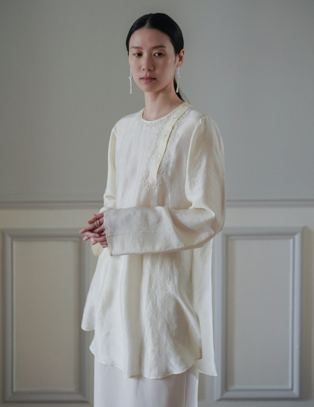 Rubia & Neel | VITA Blouse・Ivory