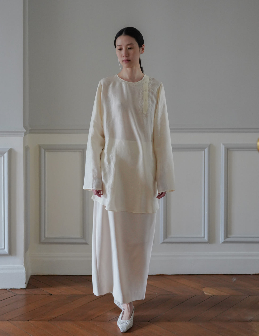 Rubia & Neel | VITA Blouse・Ivory