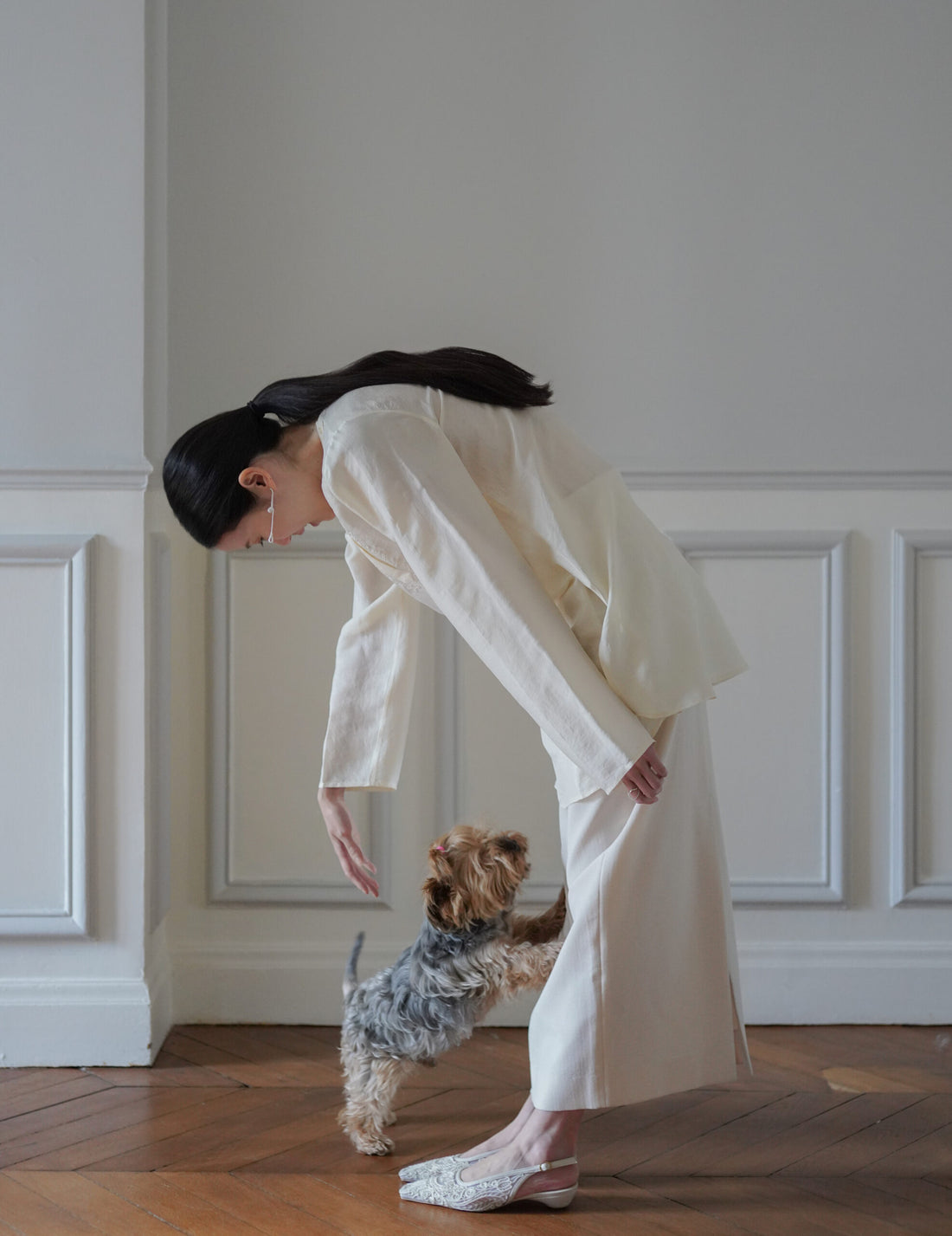 Rubia & Neel | VITA Blouse・Ivory