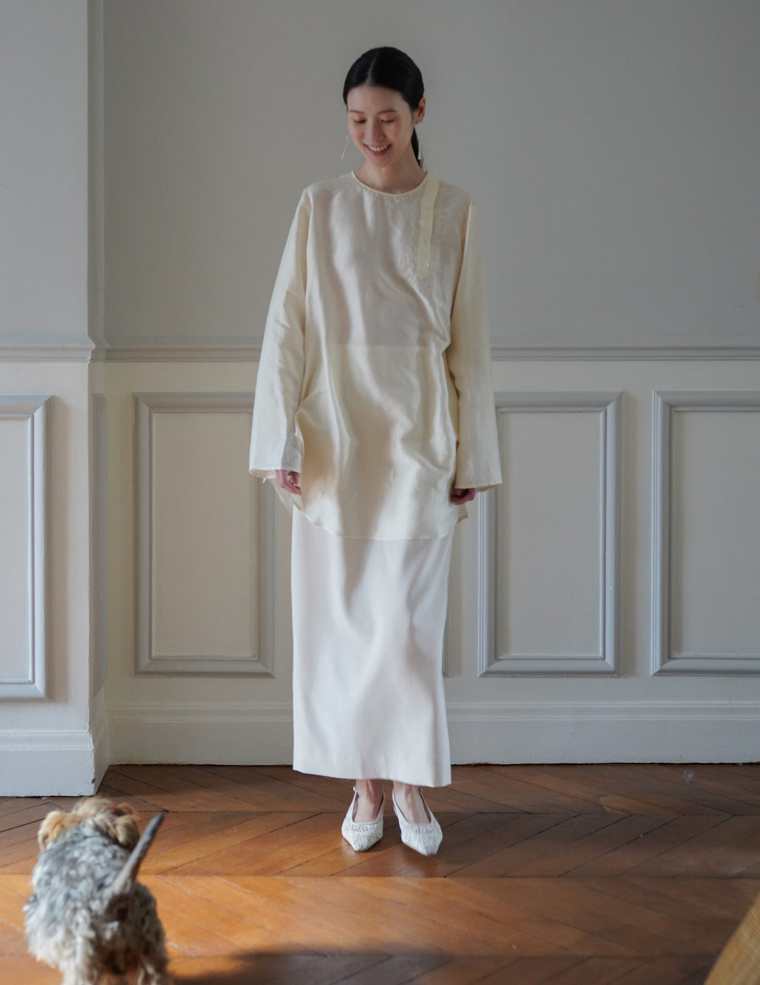 Rubia & Neel | VITA Blouse・Ivory