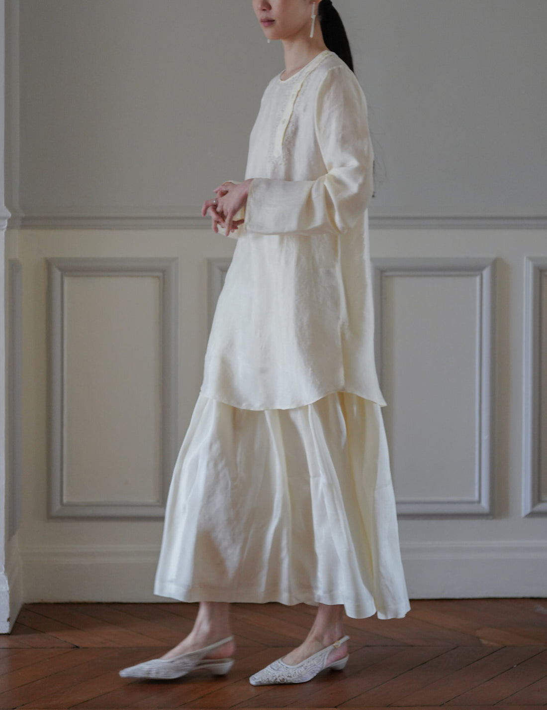 Rubia & Neel | CLARISSA Skirt・Ivory