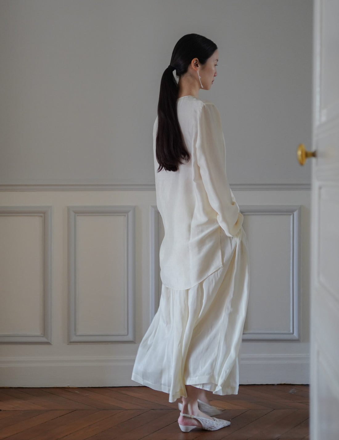 Rubia & Neel | CLARISSA Skirt・Ivory