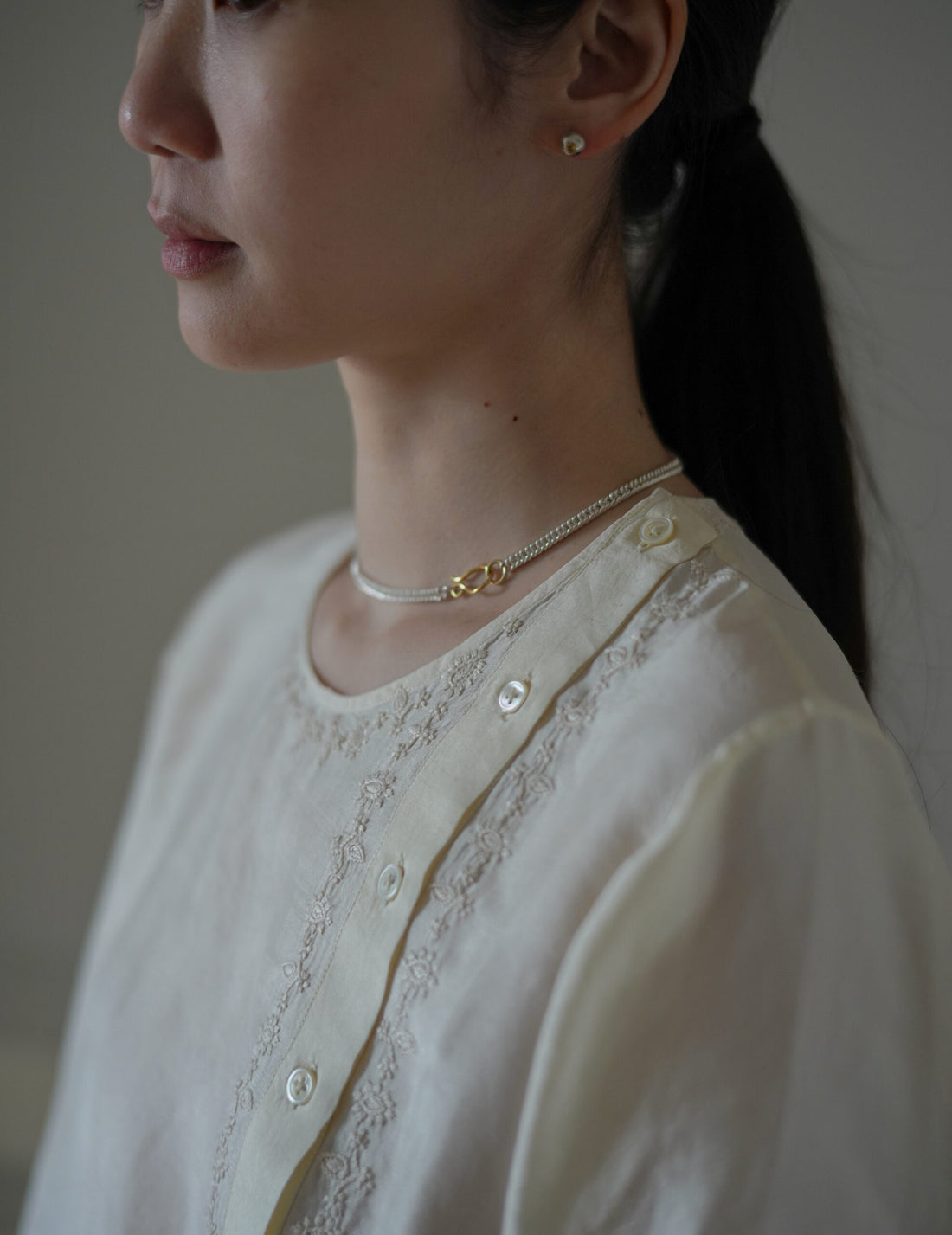Rubia & Neel | VITA Blouse・Ivory