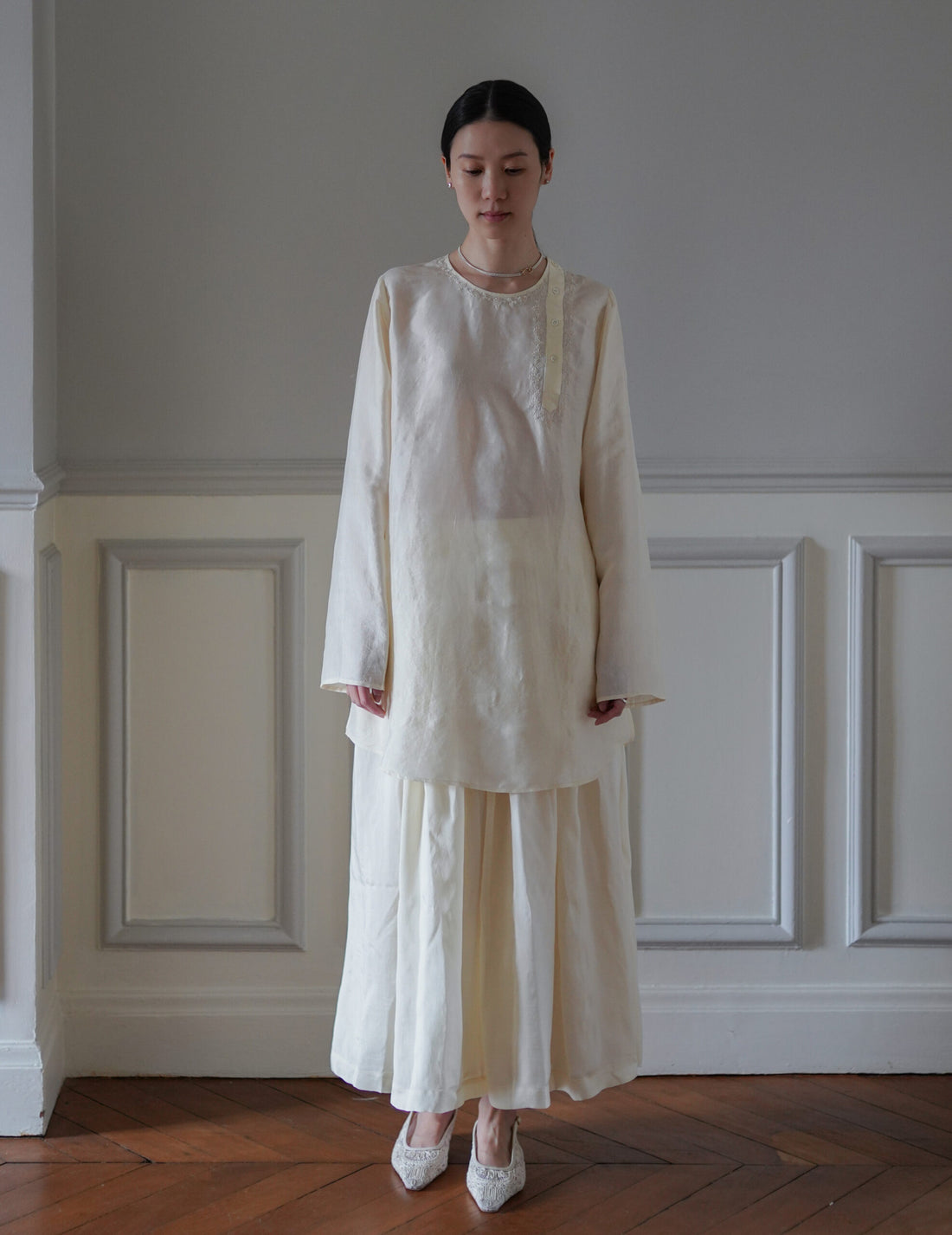 Rubia & Neel | CLARISSA Skirt・Ivory