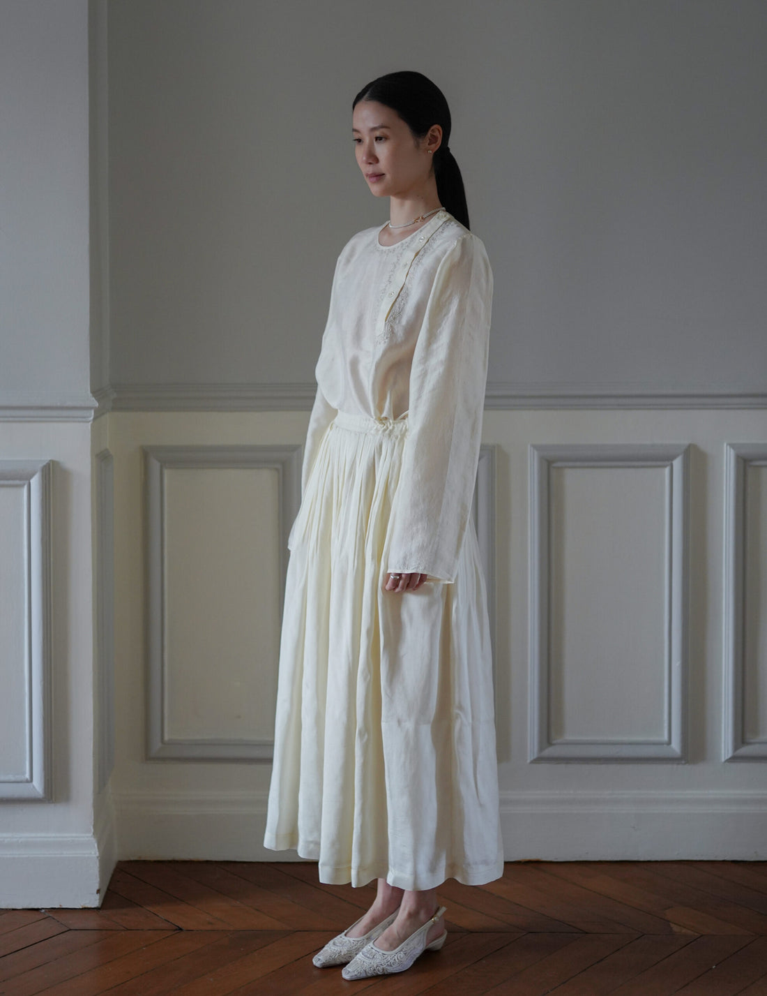 Rubia & Neel | CLARISSA Skirt・Ivory