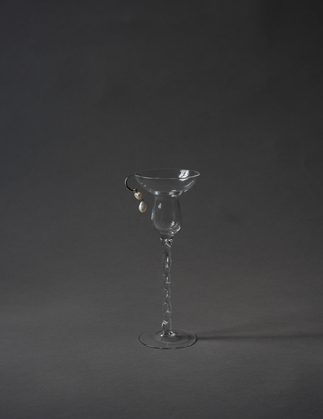 PLOW | Wave Pierces Calm・Earrings & Pearl Charm Set