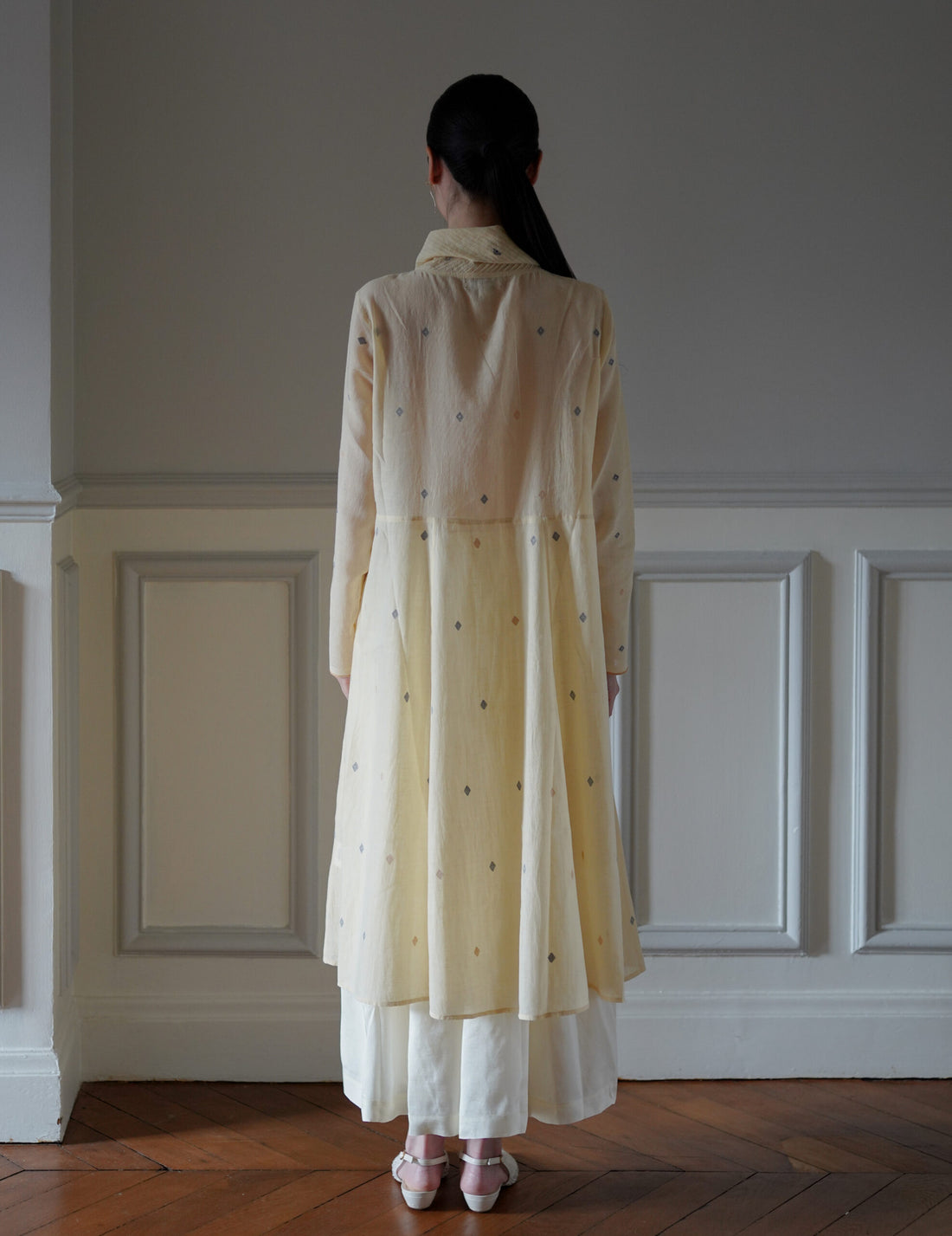 Rubia & Neel | DORA Dress・Tea Jamdani