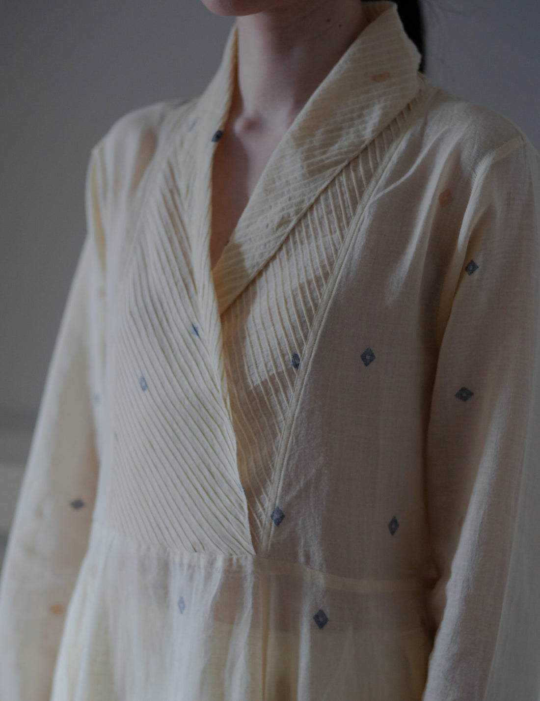 Rubia & Neel | DORA Dress・Tea Jamdani