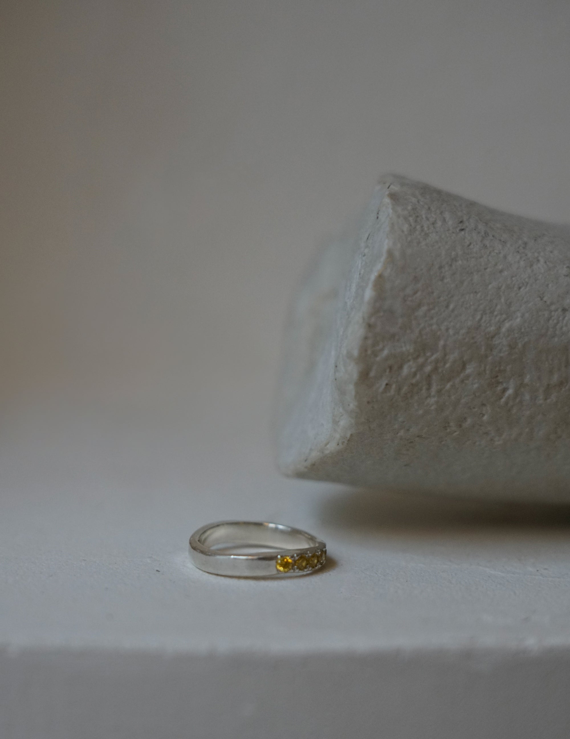 Cosmos Yellow Diamond Ring