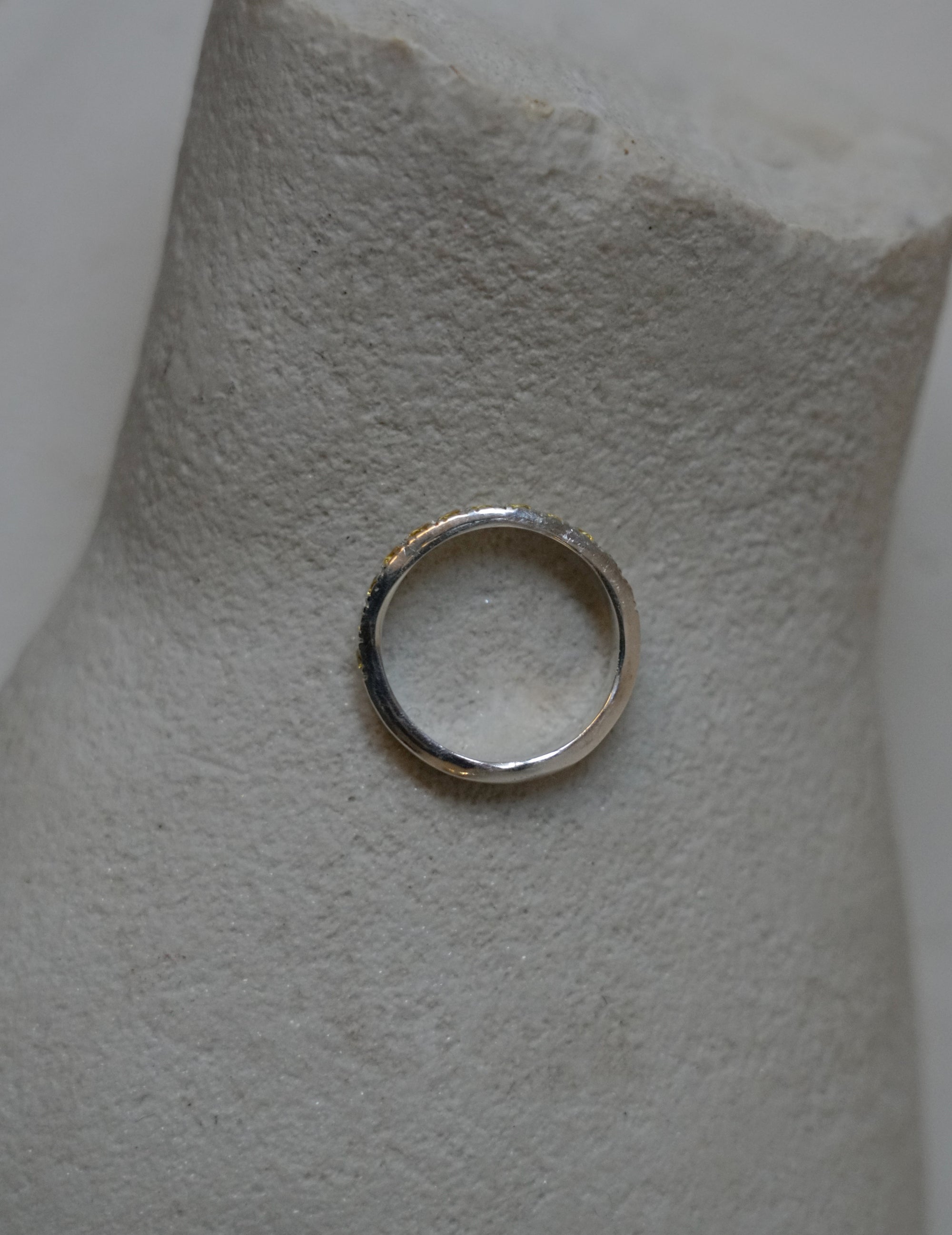 Cosmos Yellow Diamond Ring