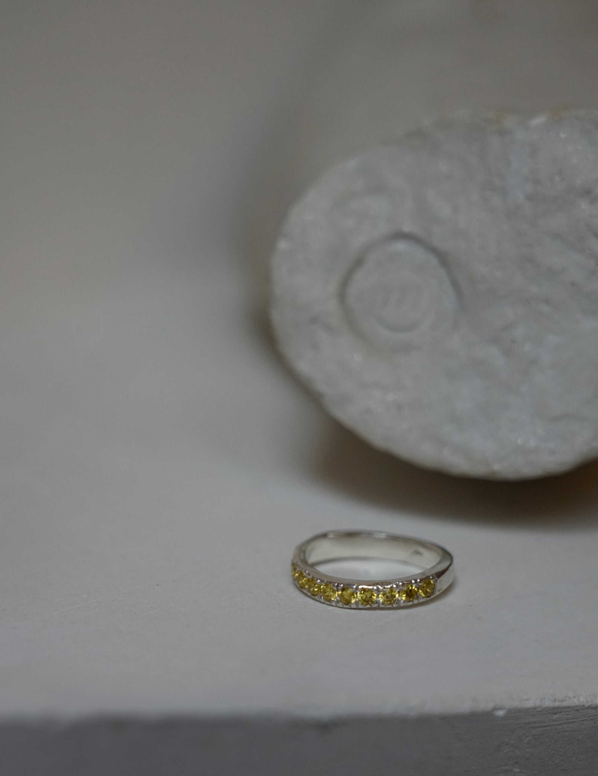 Cosmos Yellow Diamond Ring