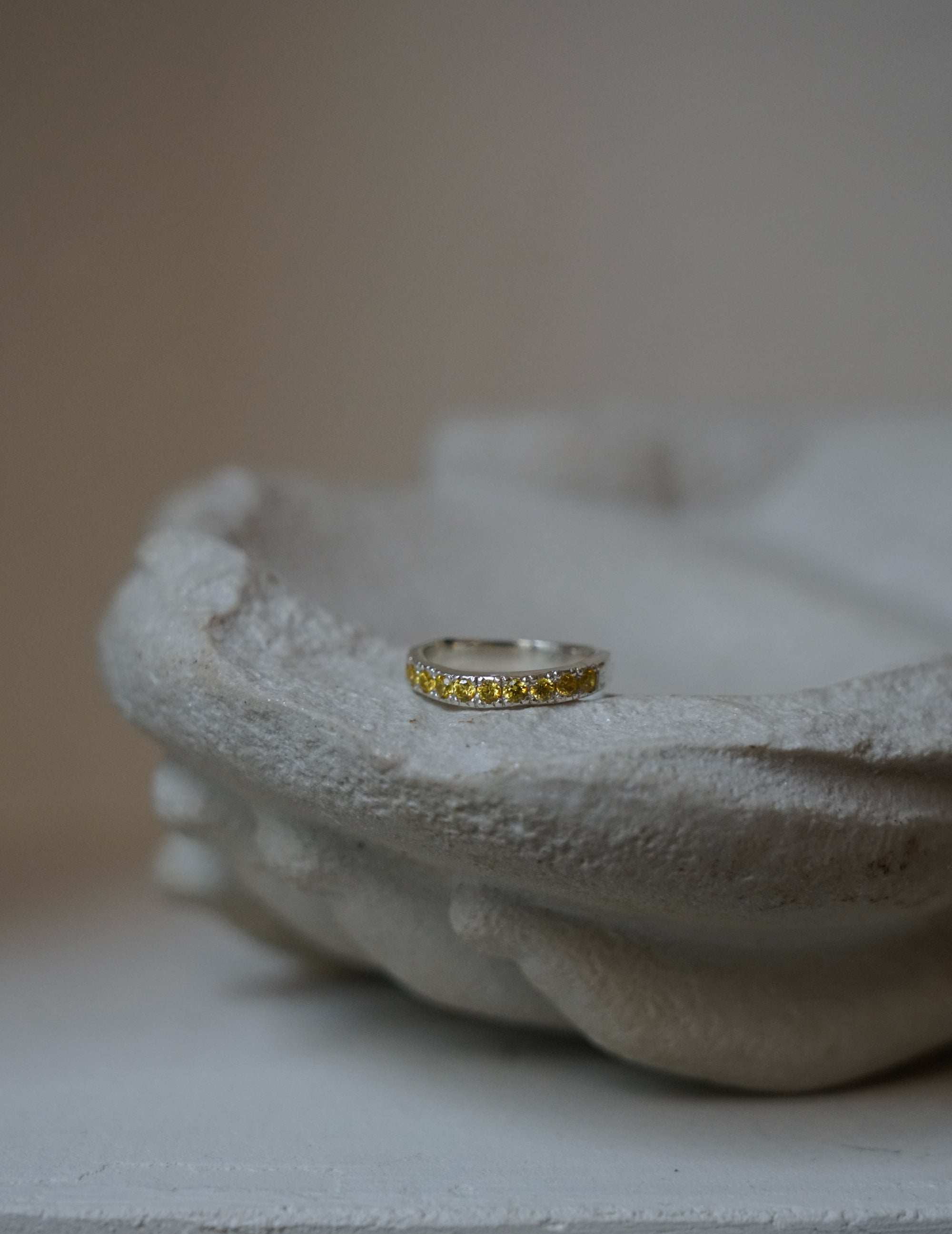 Cosmos Yellow Diamond Ring