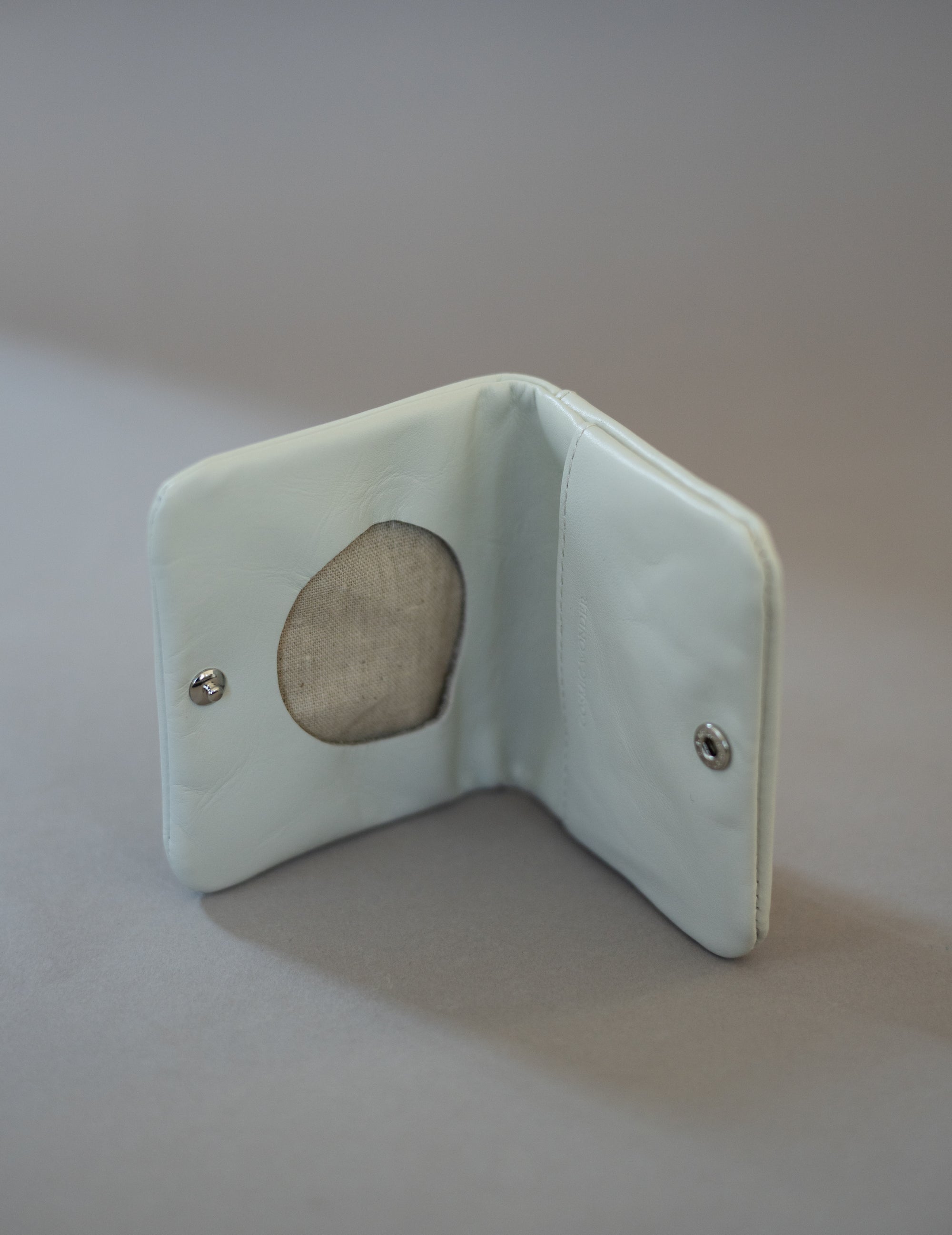 COSMIC WONDER |  Light leather coin case・Grey