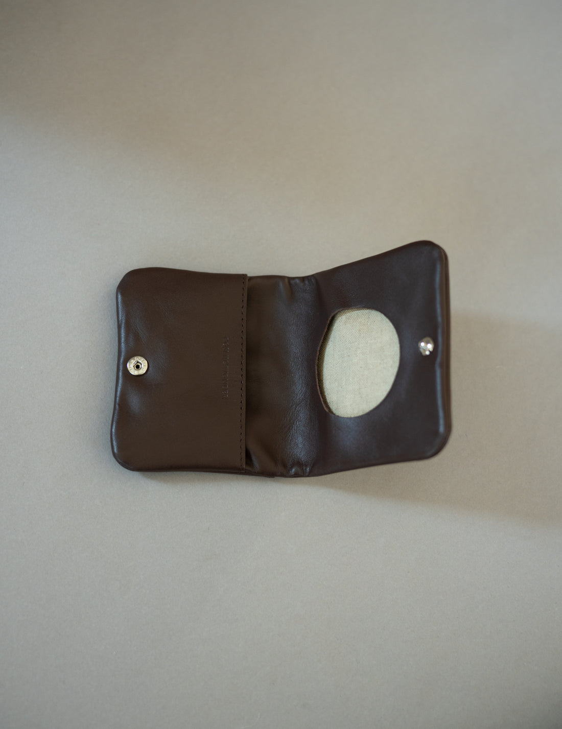 COSMIC WONDER |  Light leather coin case・Brown