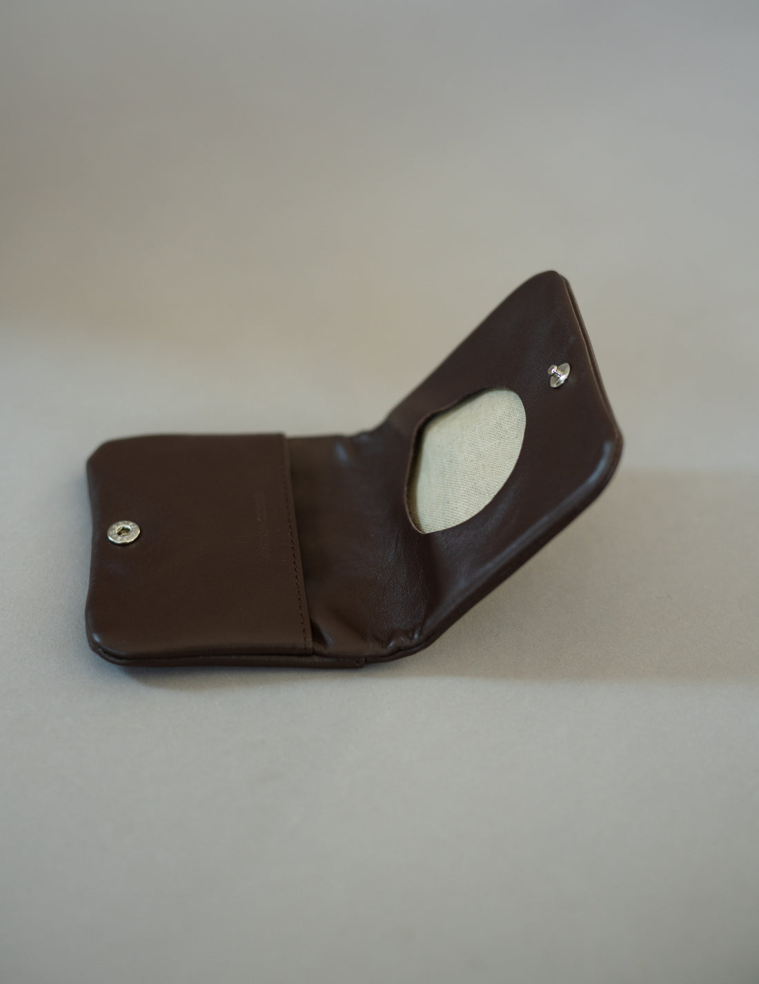 COSMIC WONDER |  Light leather coin case・Brown