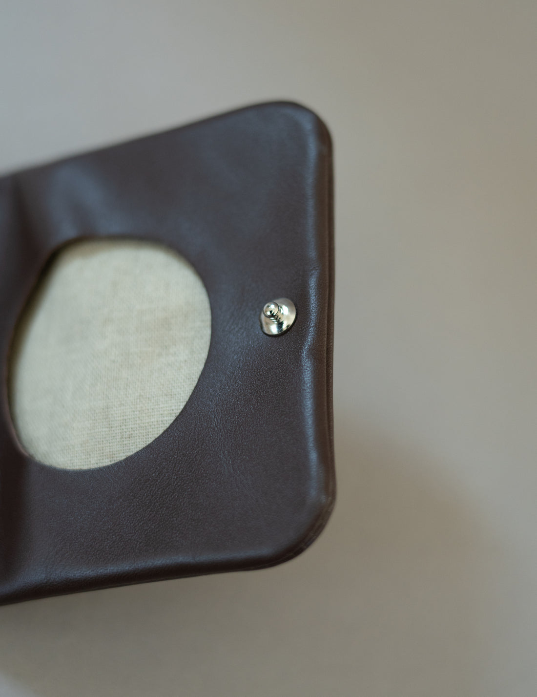 COSMIC WONDER |  Light leather coin case・Brown