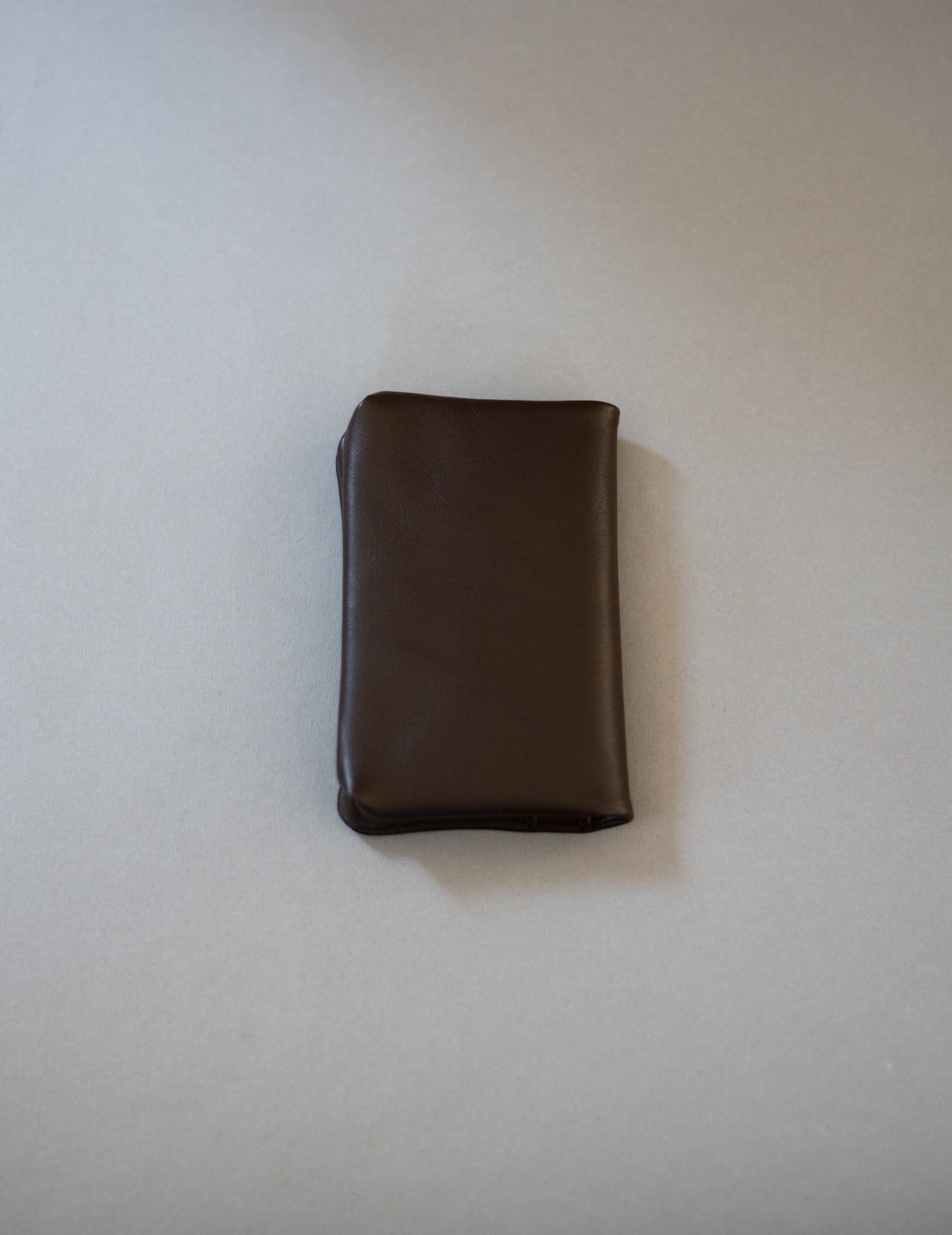 COSMIC WONDER |  Light leather card case・Brown