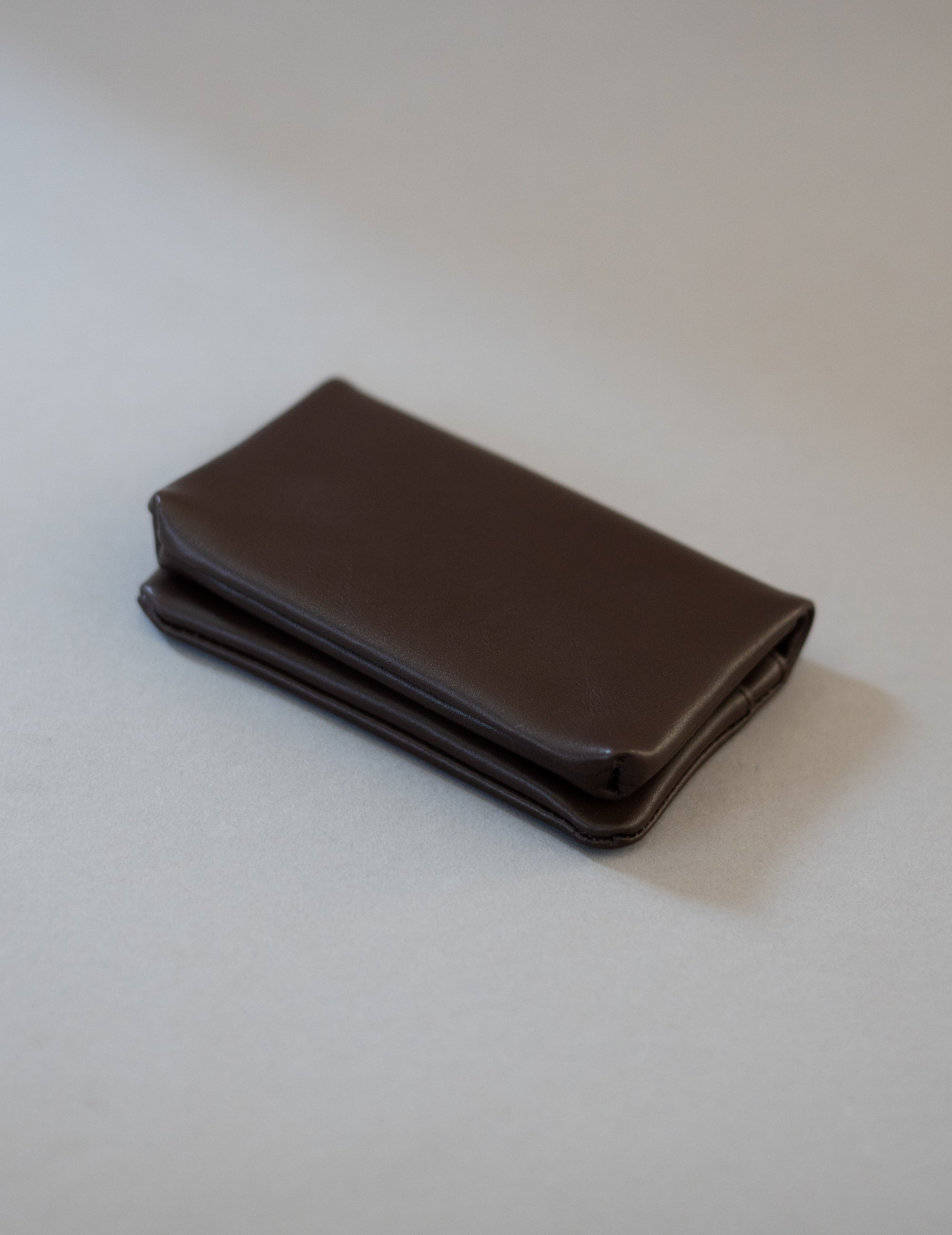 COSMIC WONDER |  Light leather card case・Brown