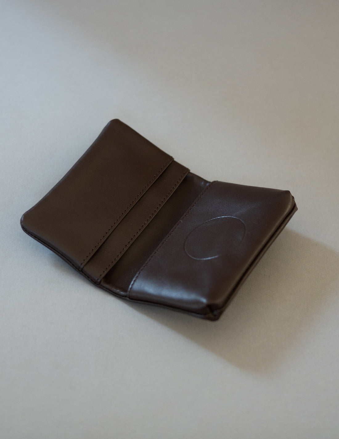 COSMIC WONDER |  Light leather card case・Brown