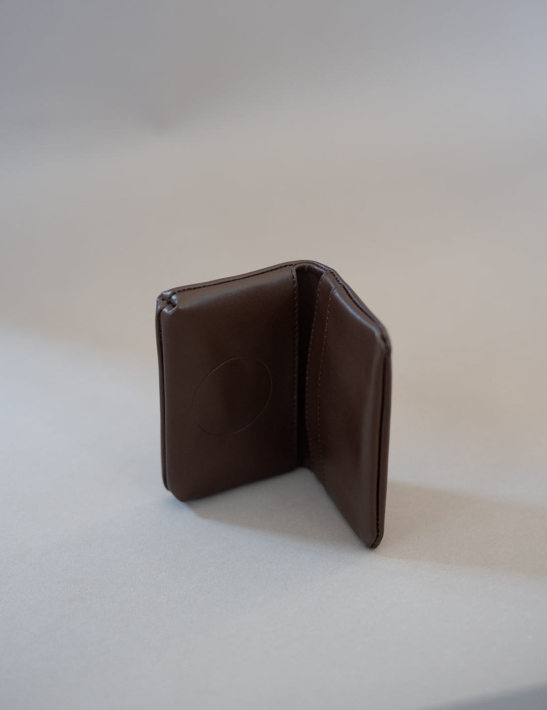 COSMIC WONDER |  Light leather card case・Brown