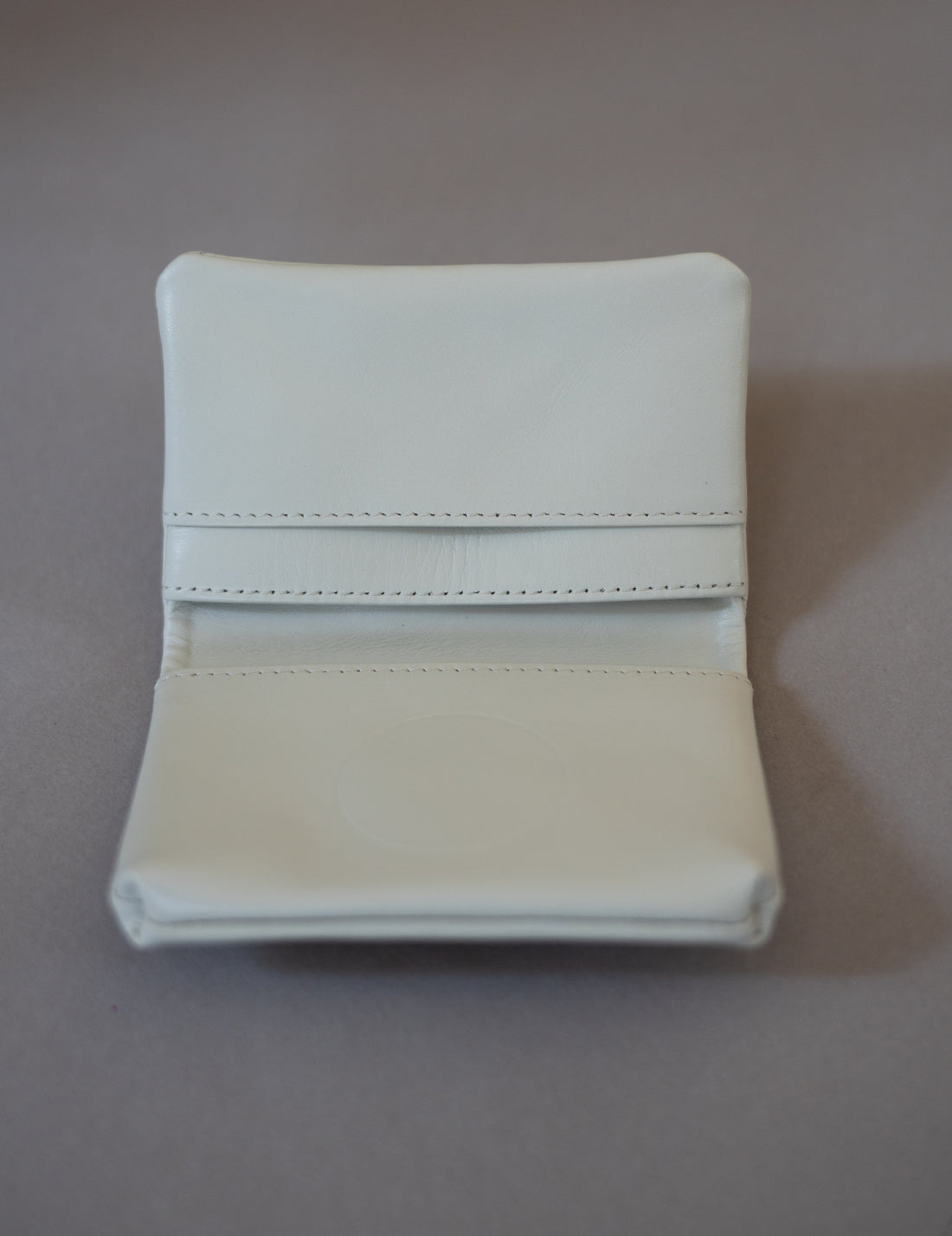 COSMIC WONDER |  Light leather card case・Grey